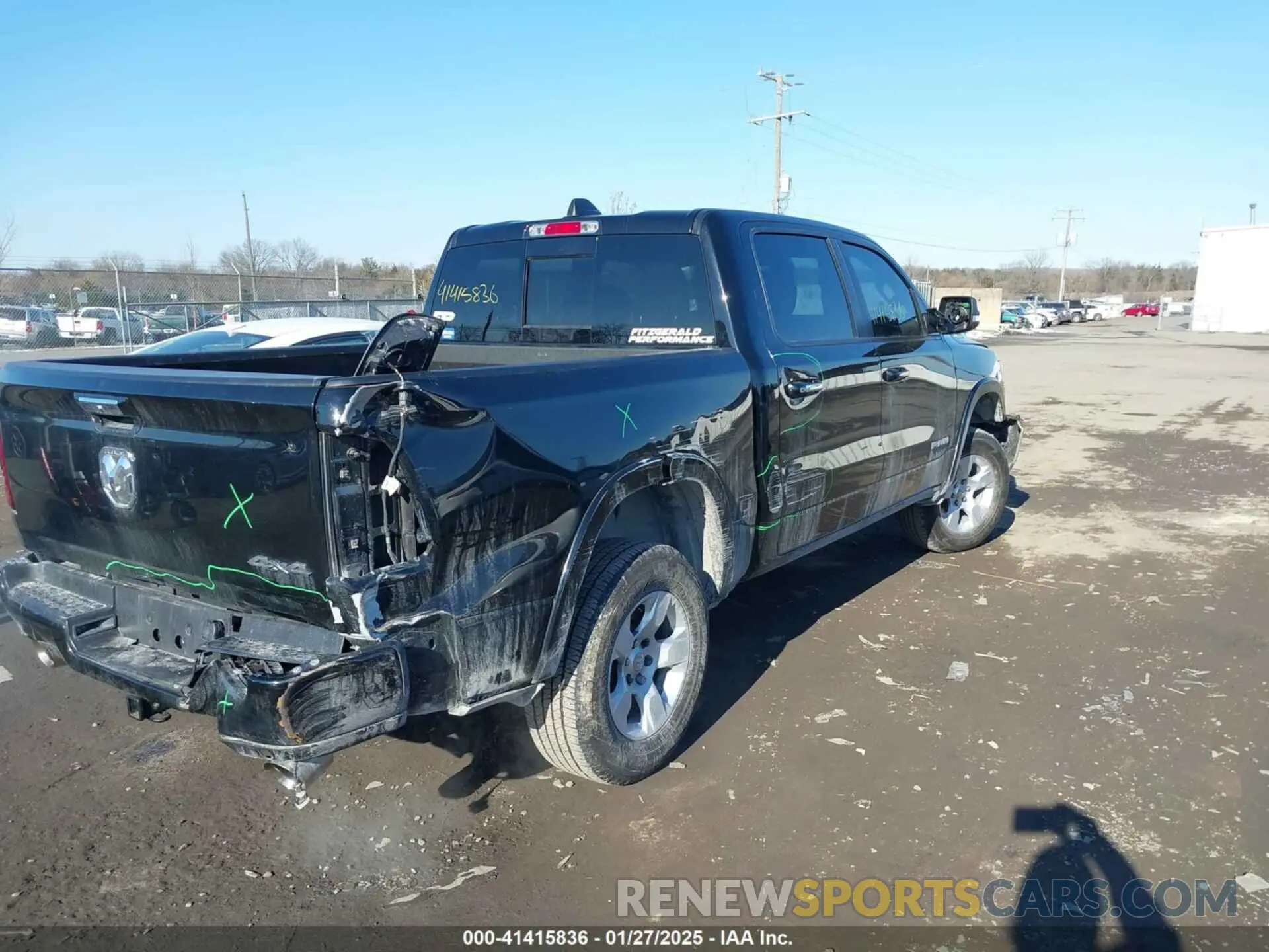 4 Photograph of a damaged car 1C6SRFFT6LN286339 RAM 1500 2020