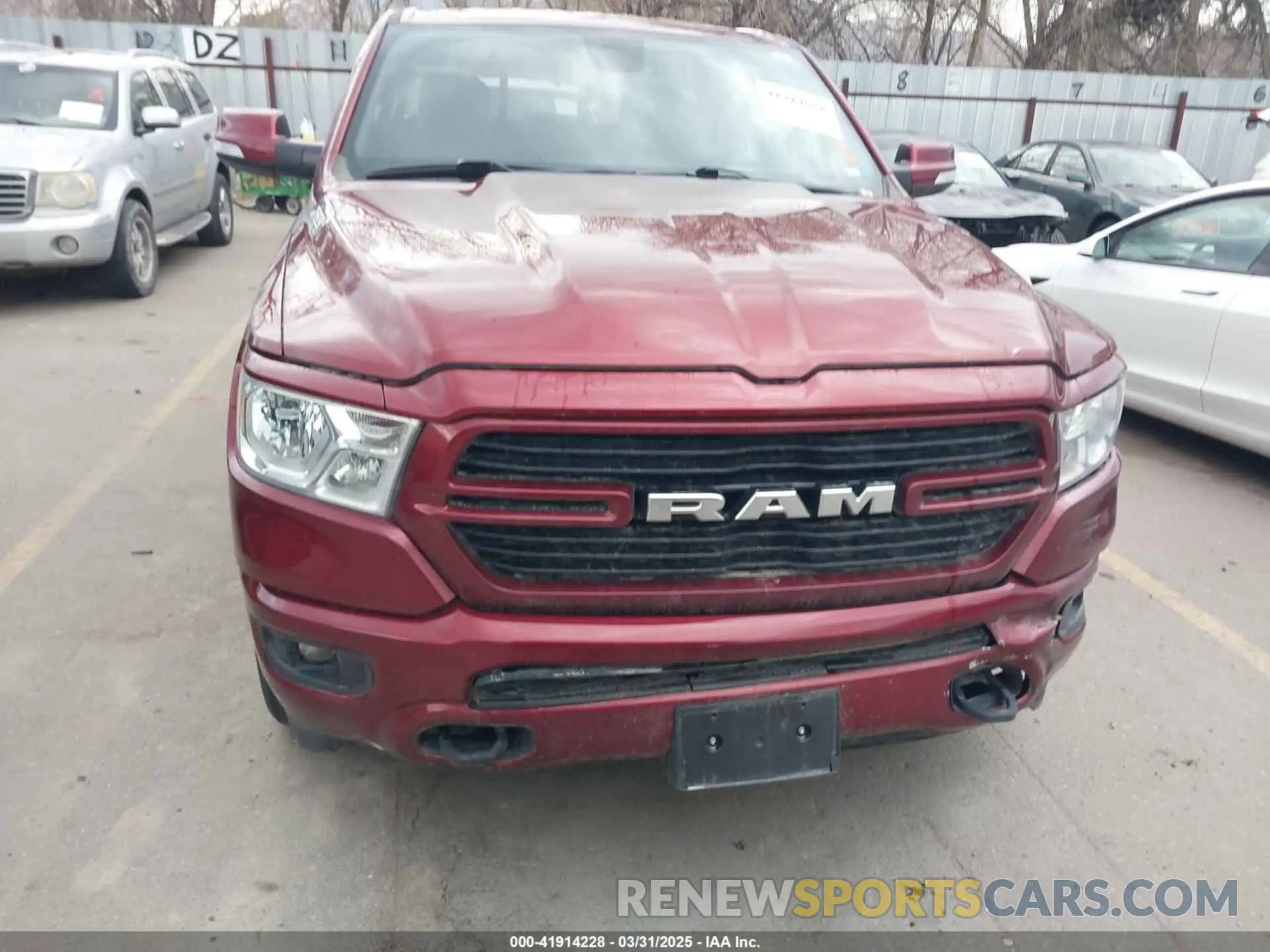 12 Photograph of a damaged car 1C6SRFFT6LN329738 RAM 1500 2020