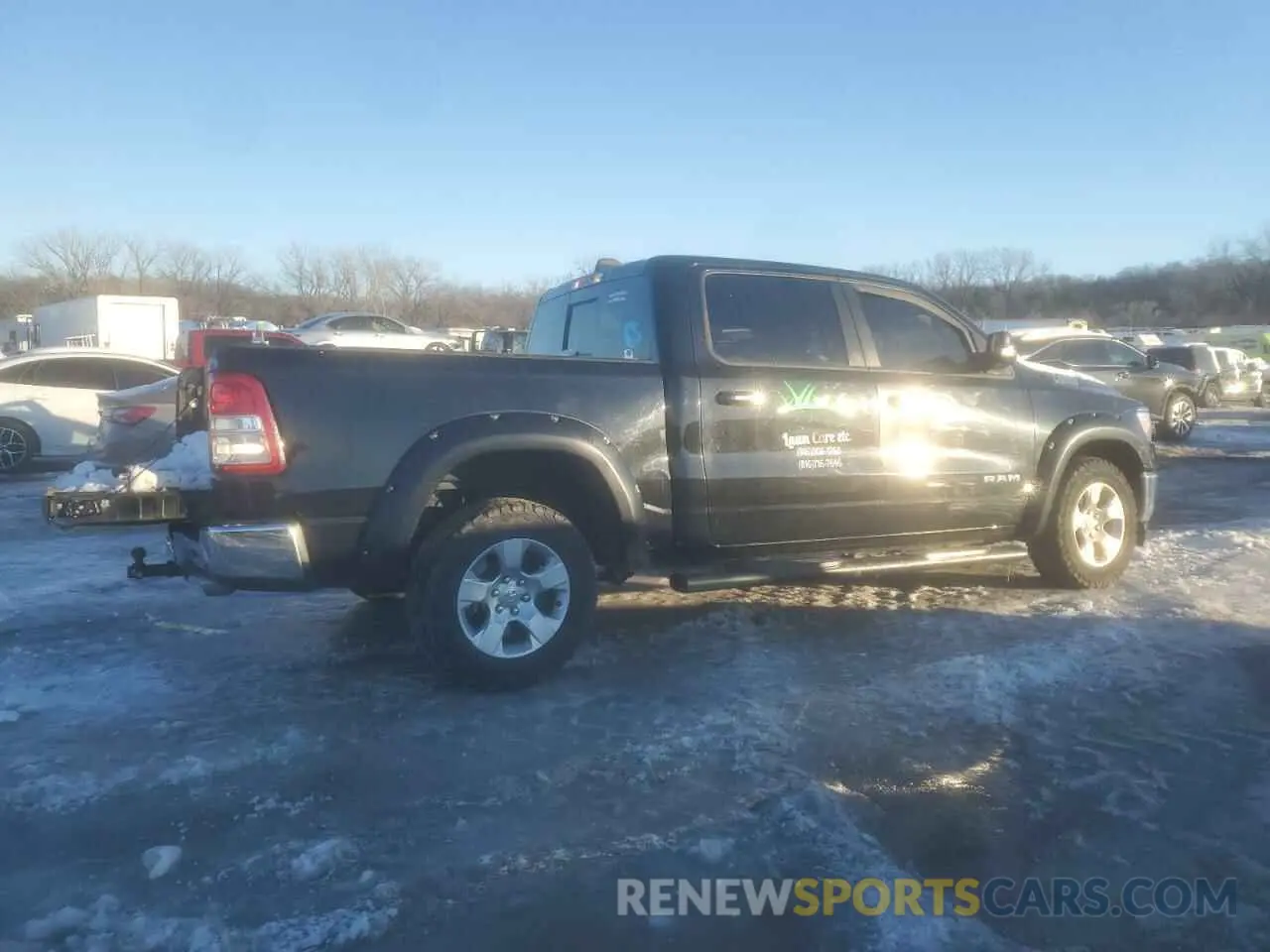 3 Photograph of a damaged car 1C6SRFFT7LN115115 RAM 1500 2020