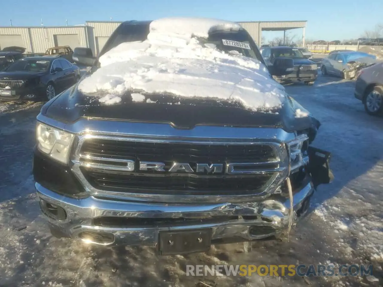 5 Photograph of a damaged car 1C6SRFFT7LN115115 RAM 1500 2020