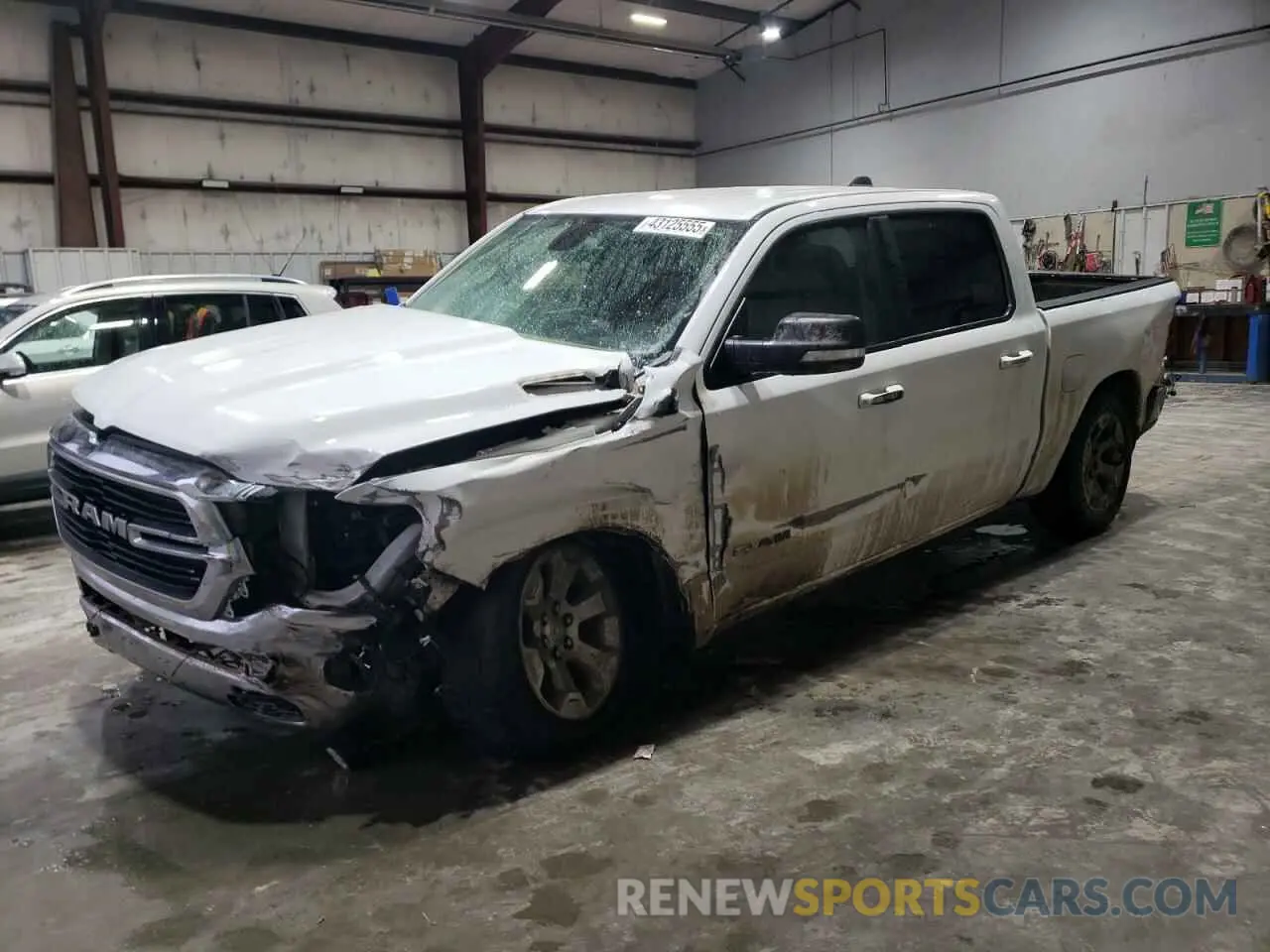1 Photograph of a damaged car 1C6SRFFT7LN141049 RAM 1500 2020