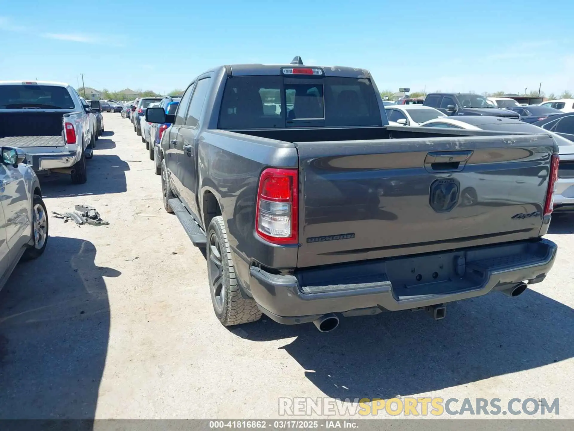 3 Photograph of a damaged car 1C6SRFFT7LN234816 RAM 1500 2020