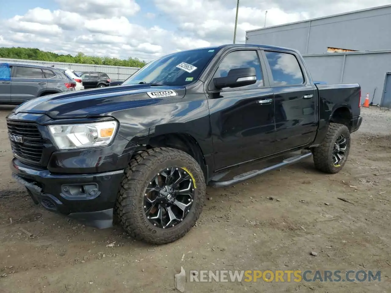 1 Photograph of a damaged car 1C6SRFFT7LN351201 RAM 1500 2020