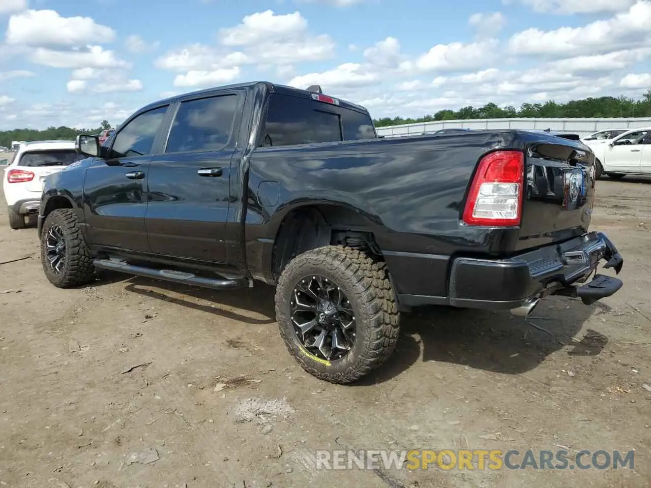2 Photograph of a damaged car 1C6SRFFT7LN351201 RAM 1500 2020