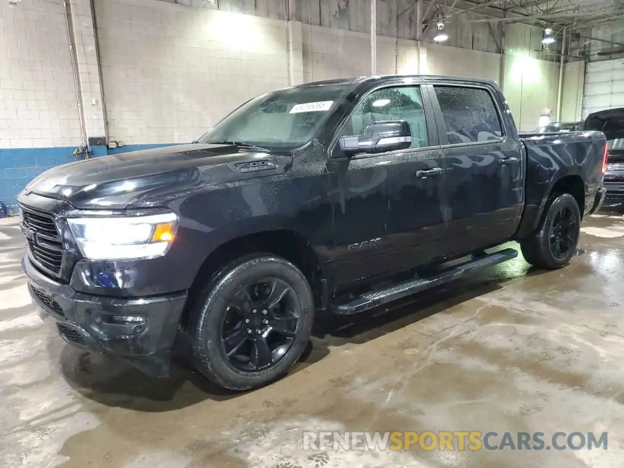 1 Photograph of a damaged car 1C6SRFFT7LN399927 RAM 1500 2020