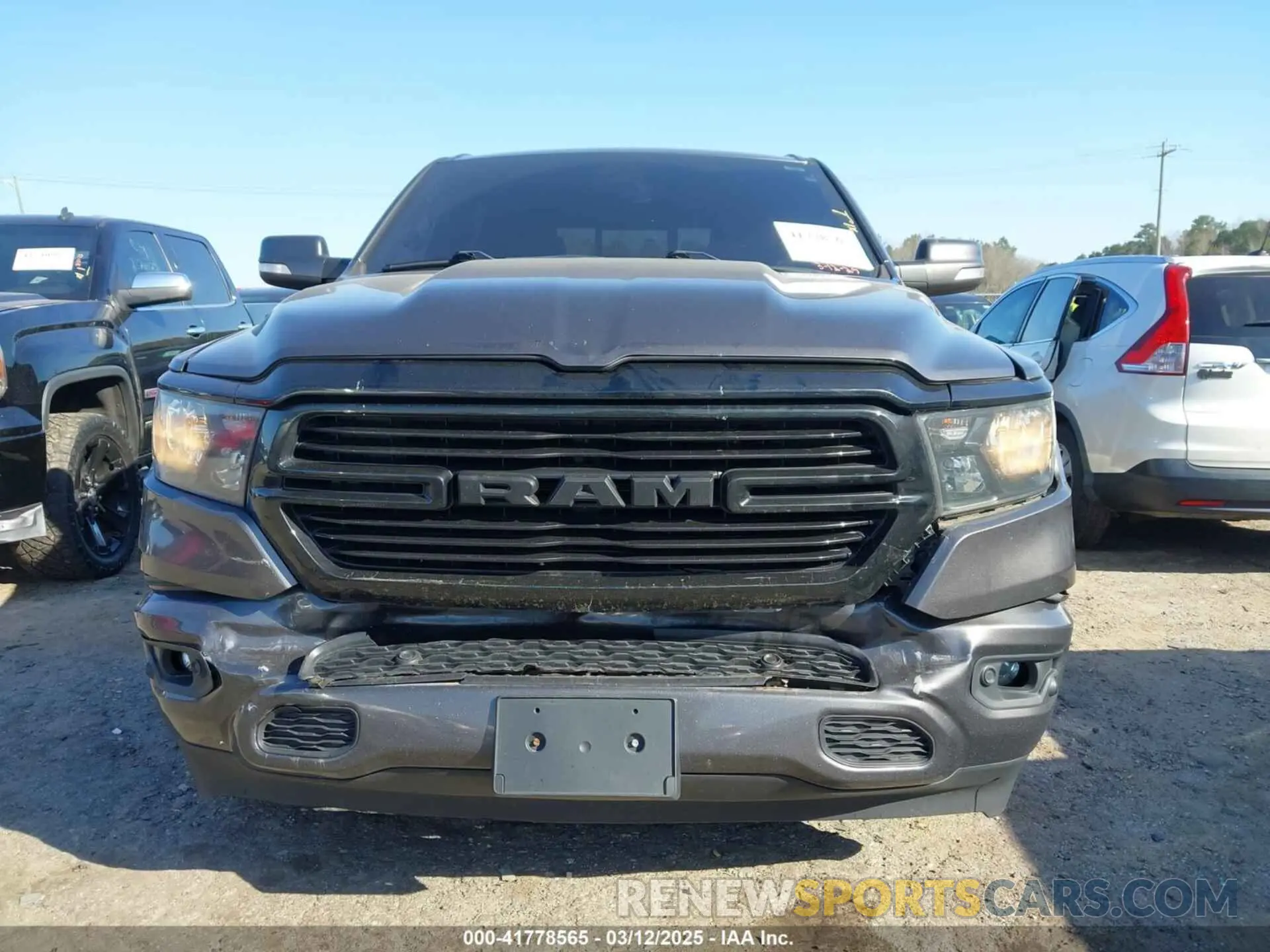 12 Photograph of a damaged car 1C6SRFFT8LN182161 RAM 1500 2020