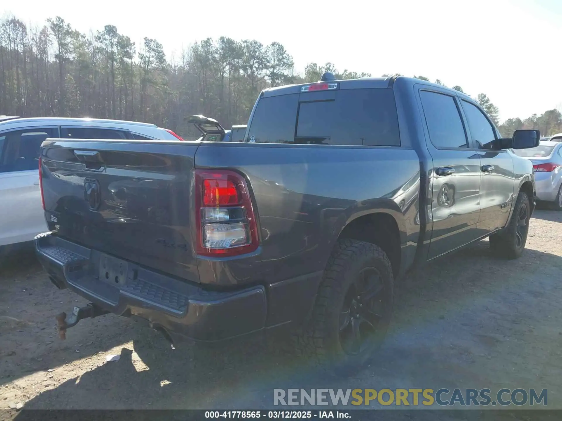 4 Photograph of a damaged car 1C6SRFFT8LN182161 RAM 1500 2020