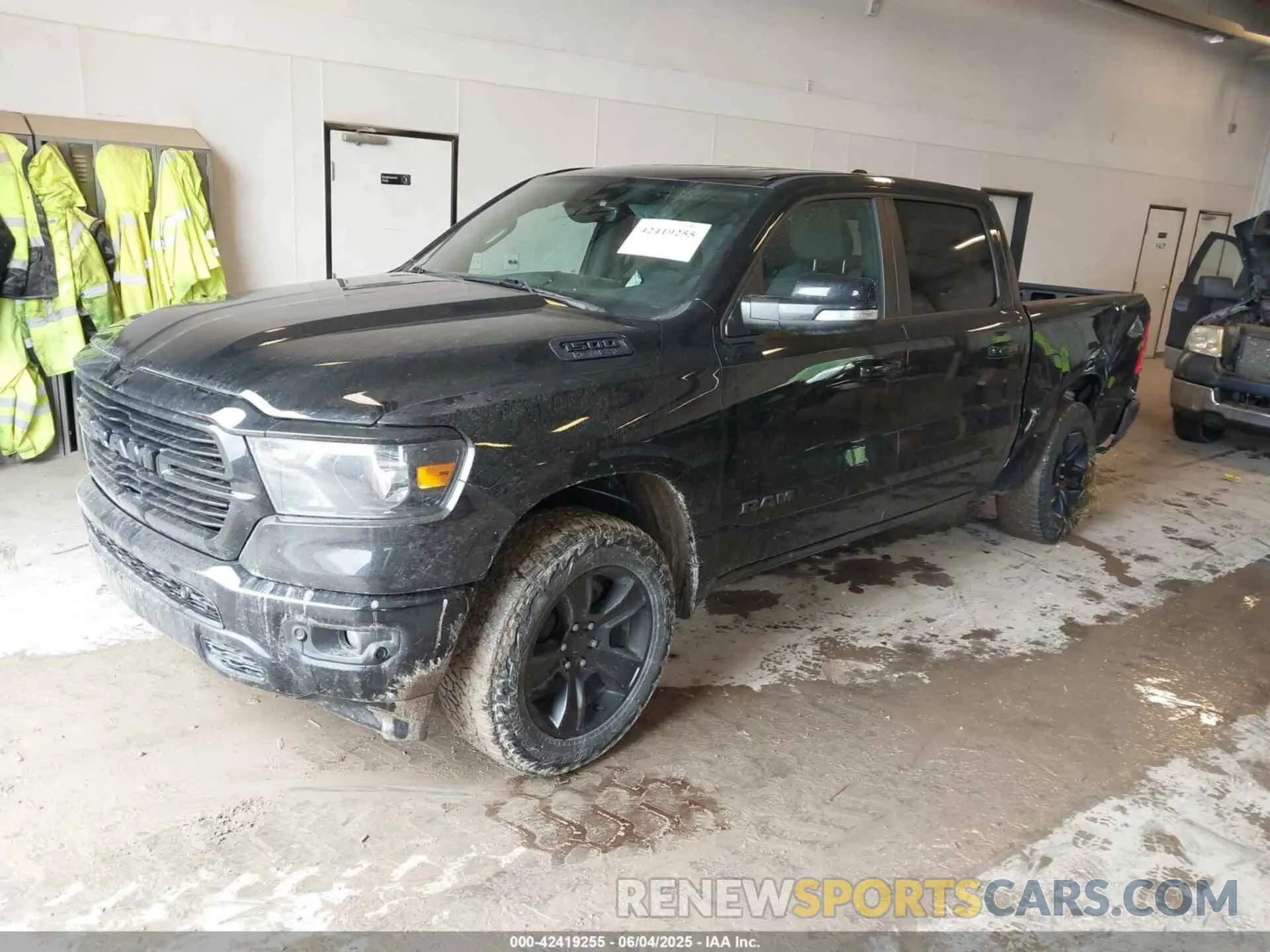 2 Photograph of a damaged car 1C6SRFFT8LN184508 RAM 1500 2020