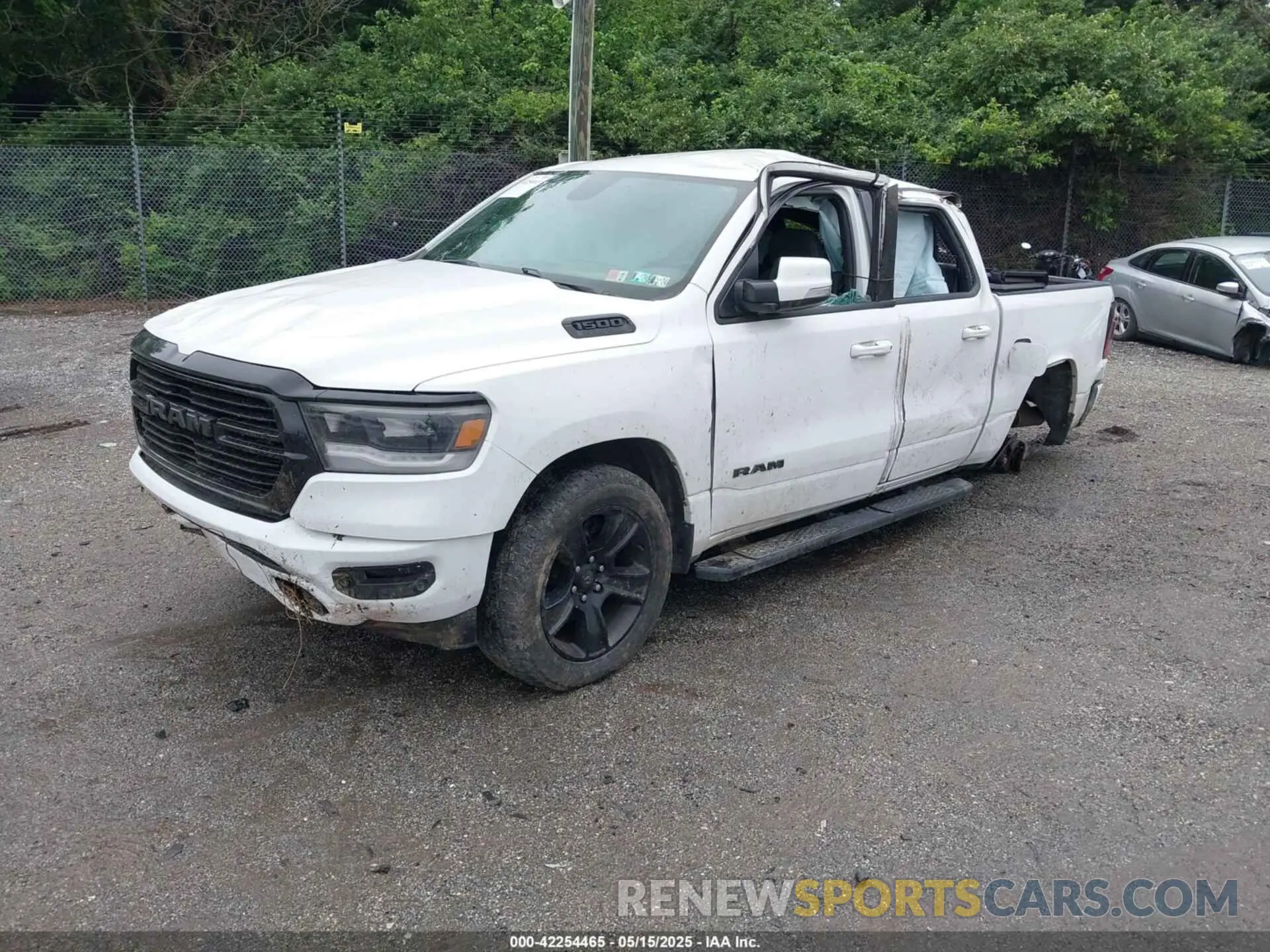 2 Photograph of a damaged car 1C6SRFFT8LN207821 RAM 1500 2020