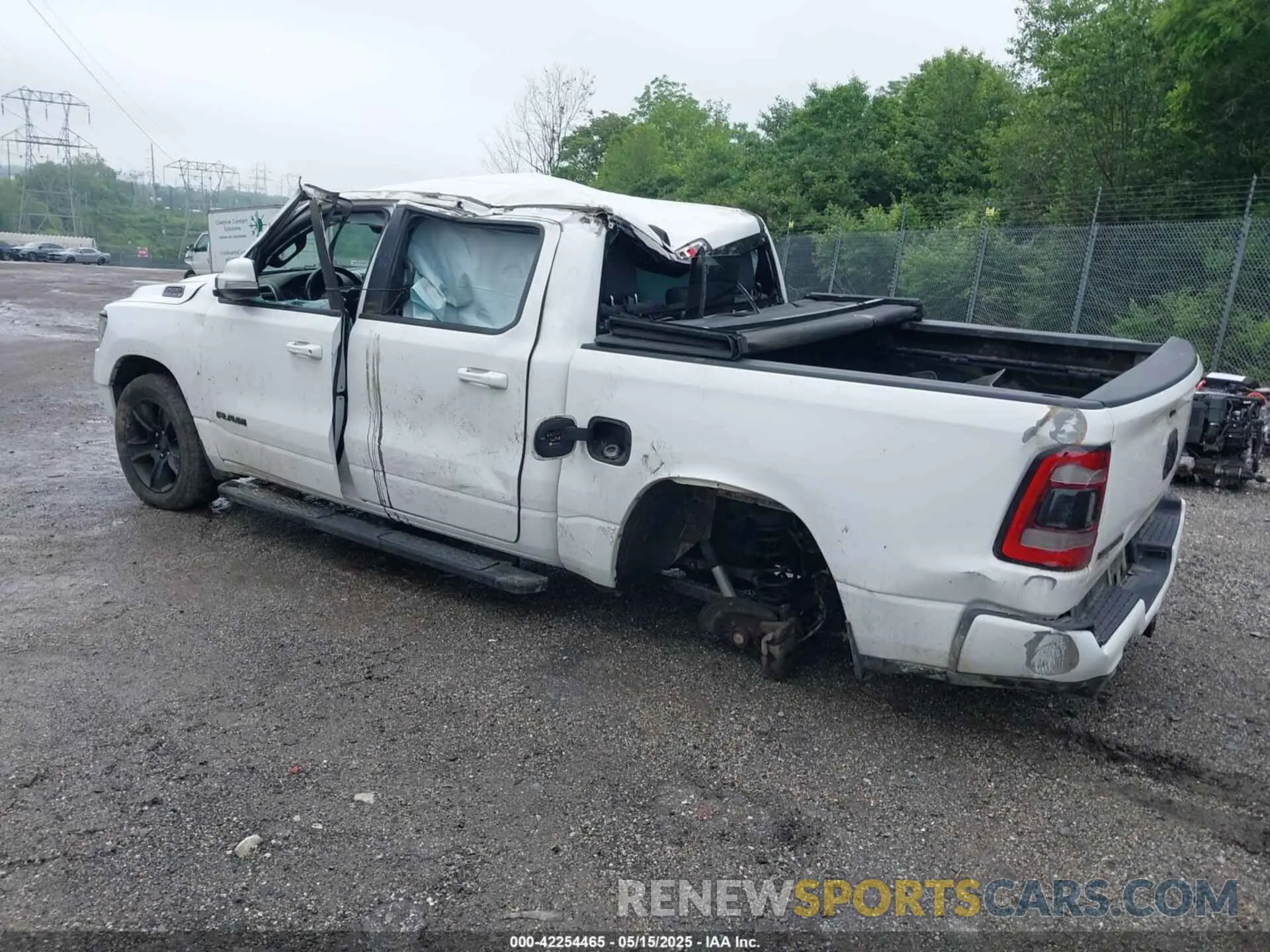 3 Photograph of a damaged car 1C6SRFFT8LN207821 RAM 1500 2020