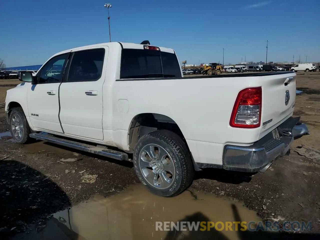 2 Photograph of a damaged car 1C6SRFFT8LN241337 RAM 1500 2020