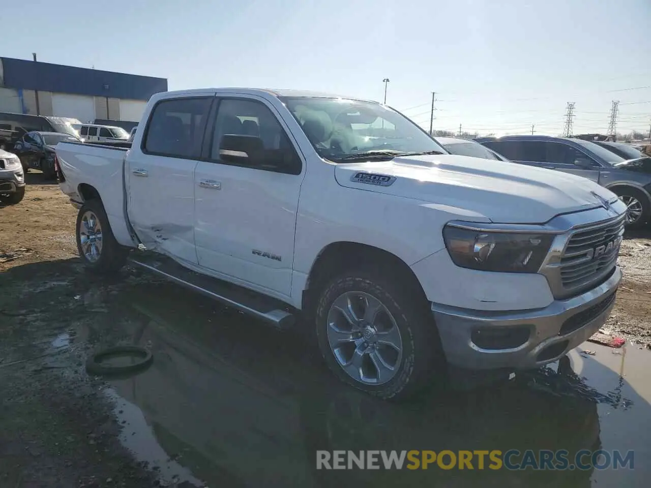 4 Photograph of a damaged car 1C6SRFFT8LN241337 RAM 1500 2020