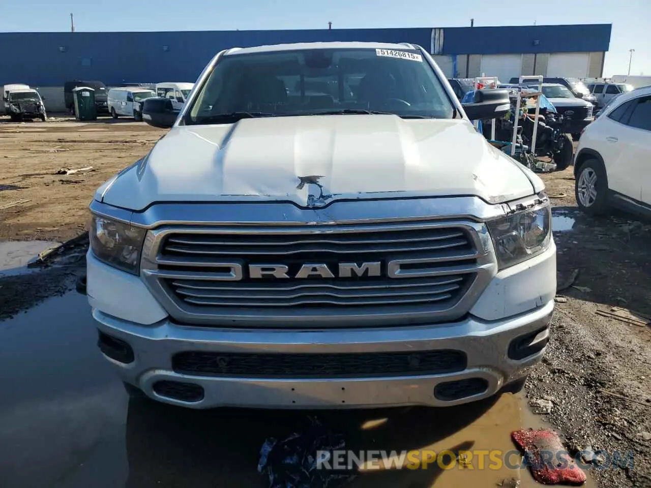 5 Photograph of a damaged car 1C6SRFFT8LN241337 RAM 1500 2020