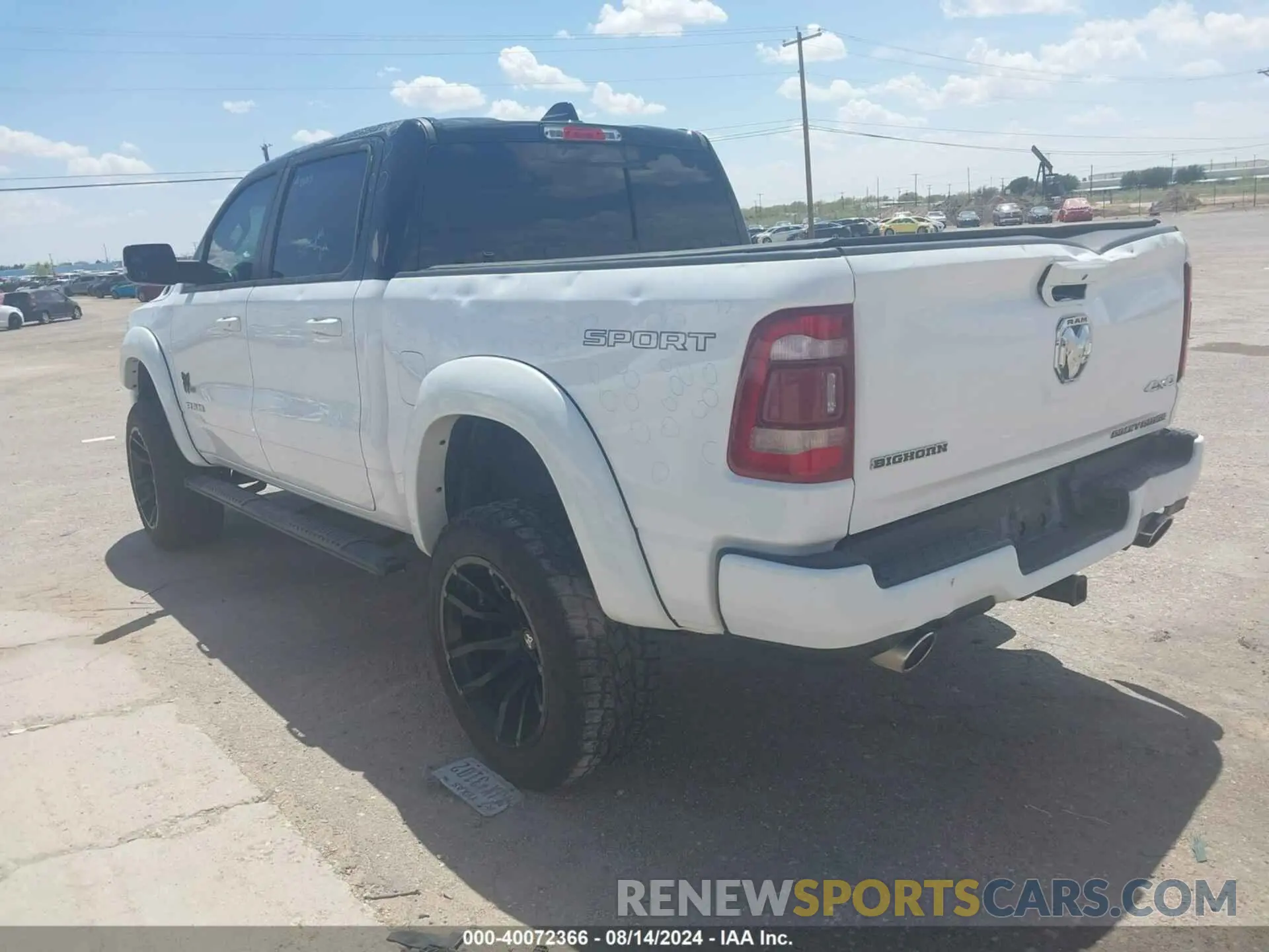 3 Photograph of a damaged car 1C6SRFFT8LN282504 RAM 1500 2020