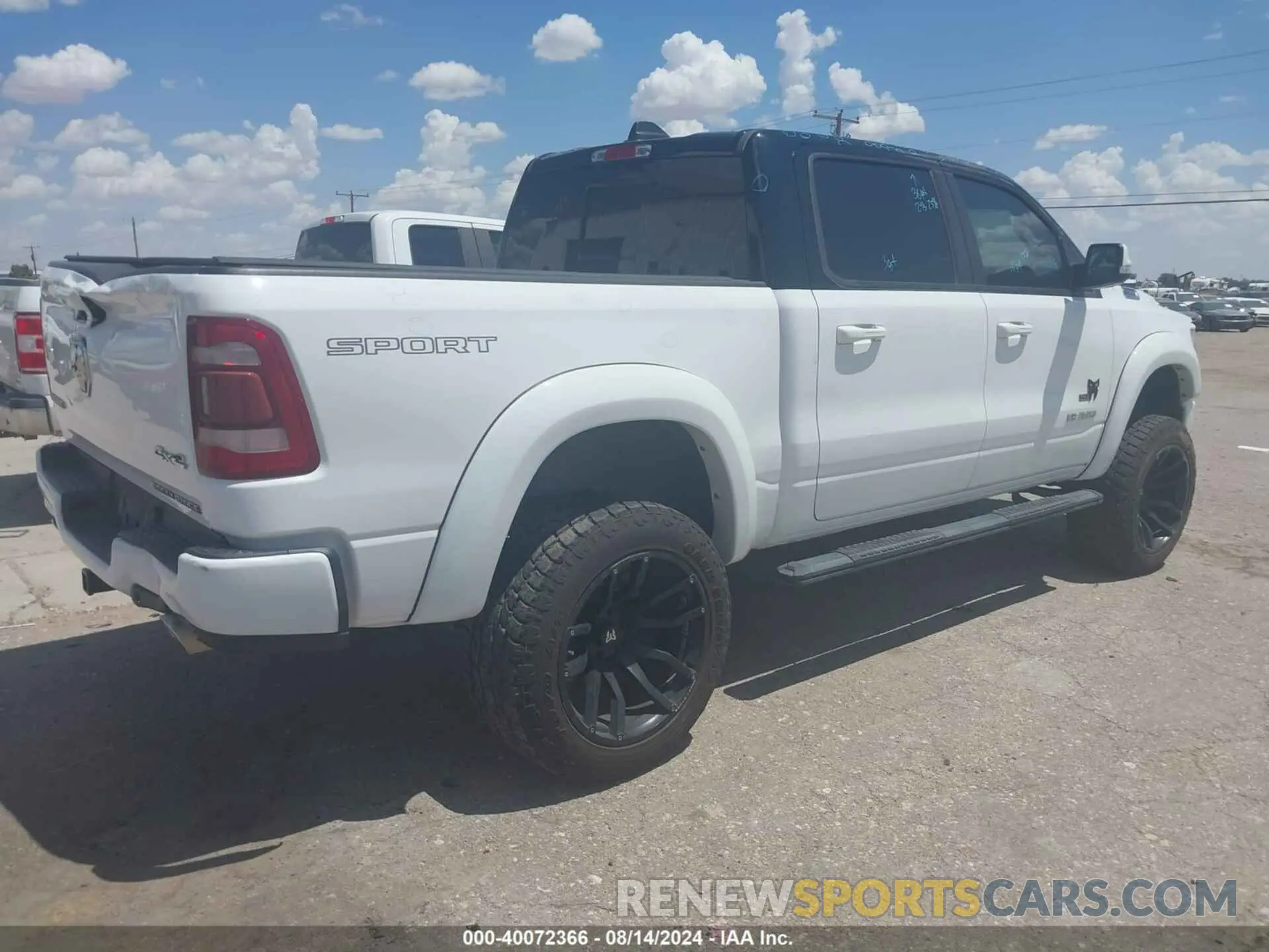 4 Photograph of a damaged car 1C6SRFFT8LN282504 RAM 1500 2020