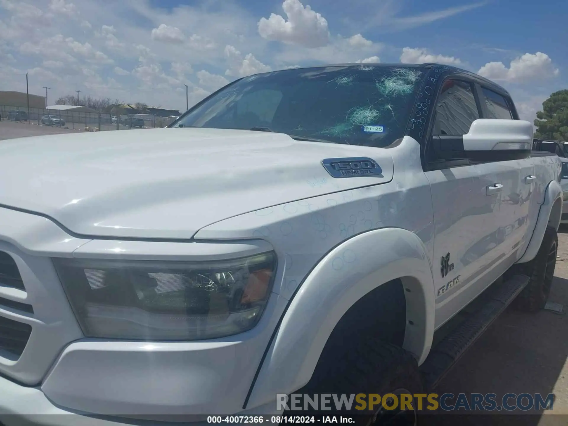 6 Photograph of a damaged car 1C6SRFFT8LN282504 RAM 1500 2020