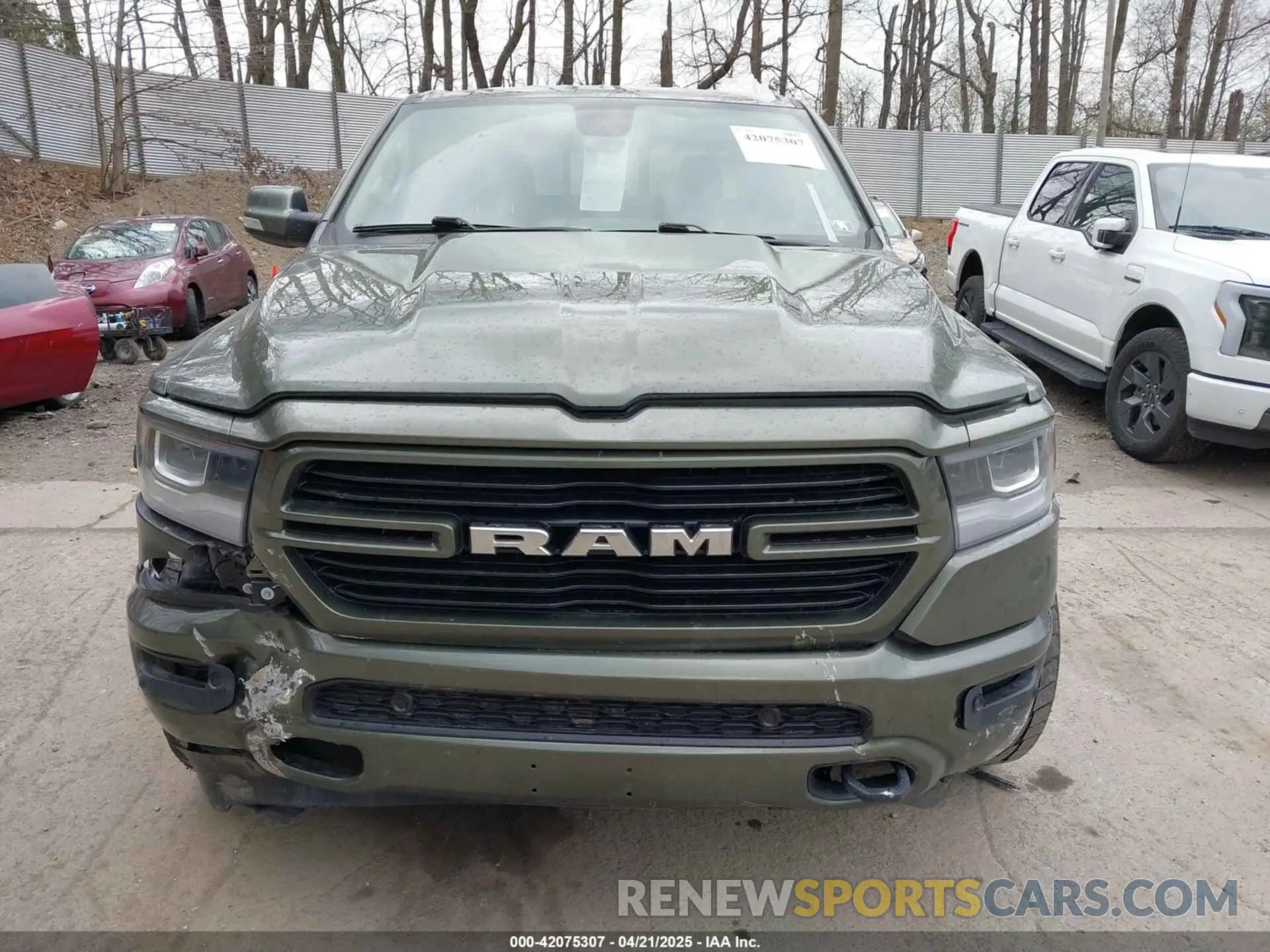 13 Photograph of a damaged car 1C6SRFFT8LN326825 RAM 1500 2020