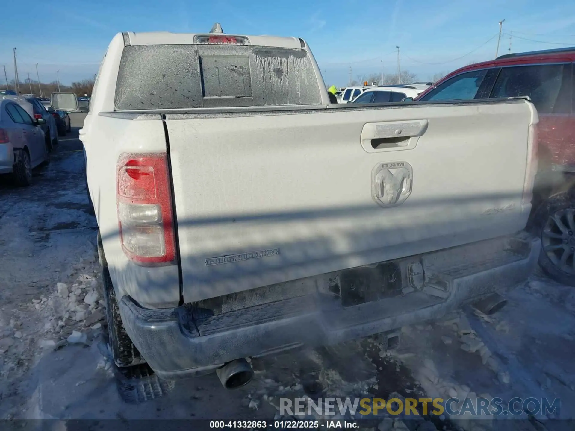 3 Photograph of a damaged car 1C6SRFFT8LN350557 RAM 1500 2020