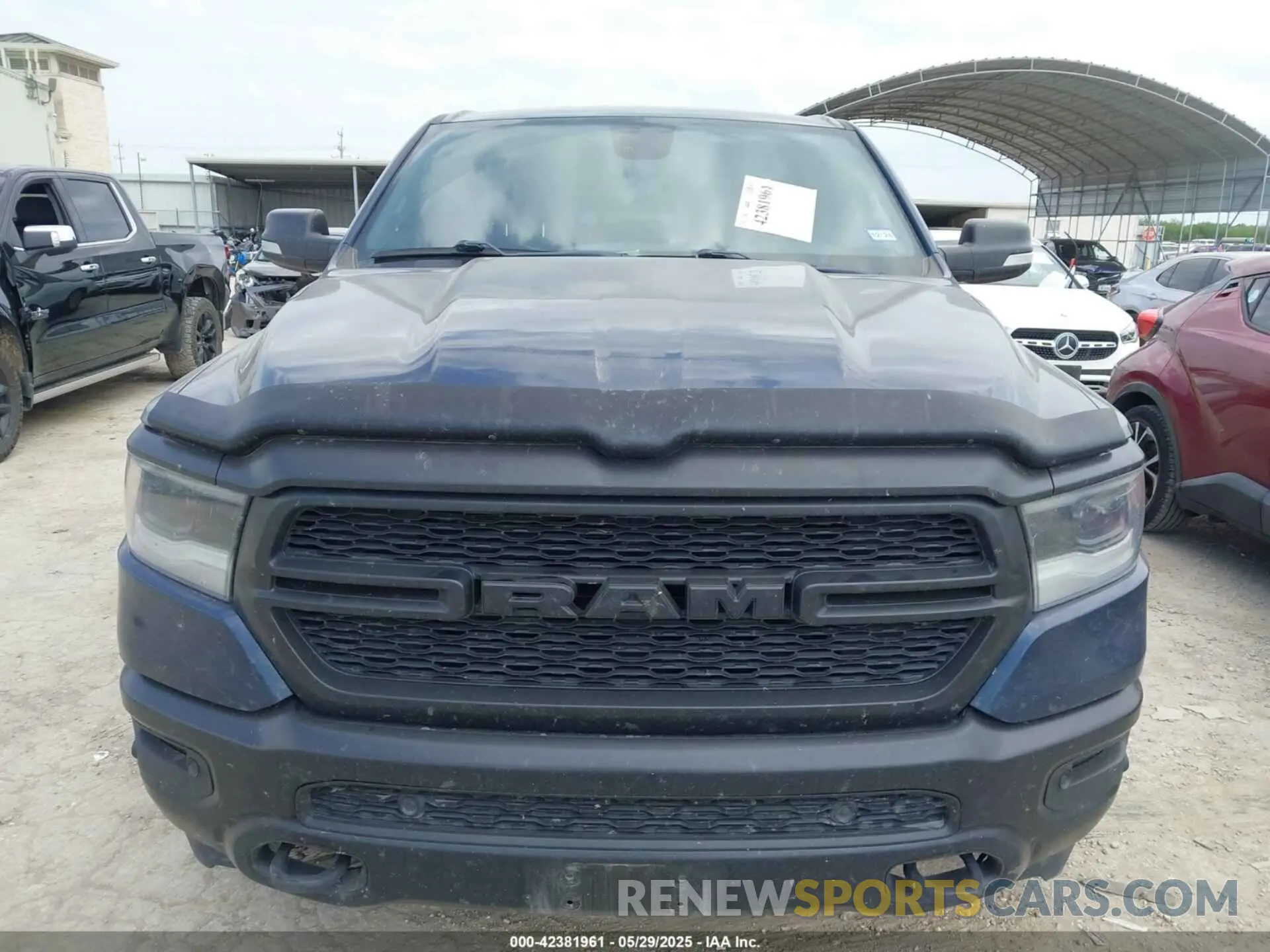 12 Photograph of a damaged car 1C6SRFFT8LN387625 RAM 1500 2020