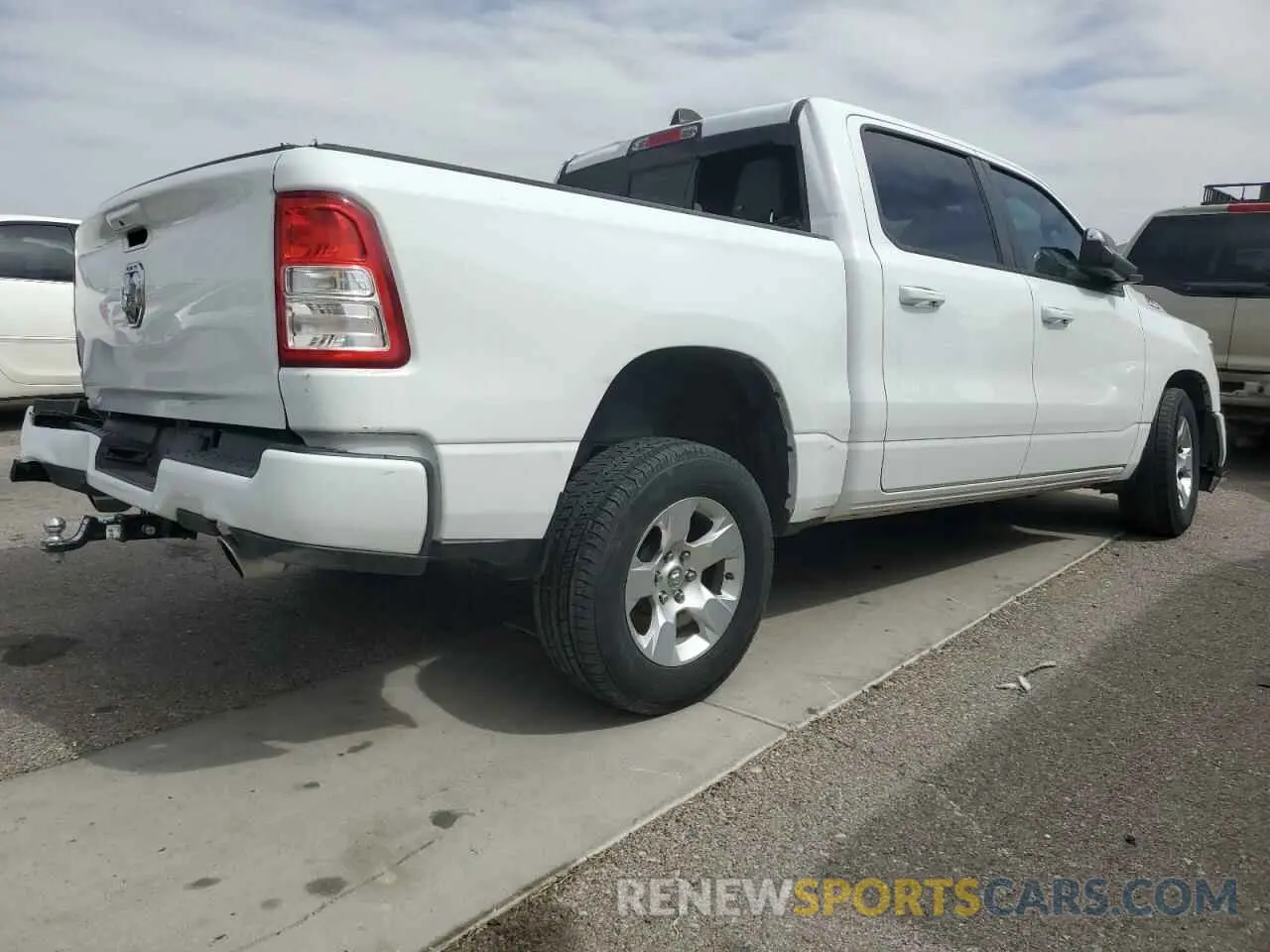 3 Photograph of a damaged car 1C6SRFFT8LN397491 RAM 1500 2020