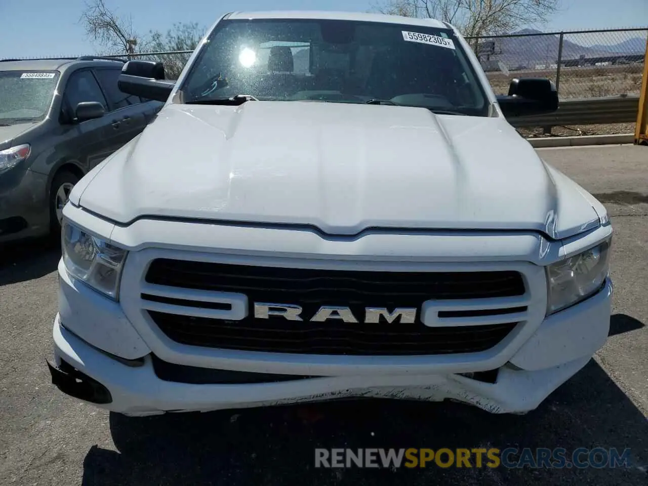 5 Photograph of a damaged car 1C6SRFFT8LN397491 RAM 1500 2020