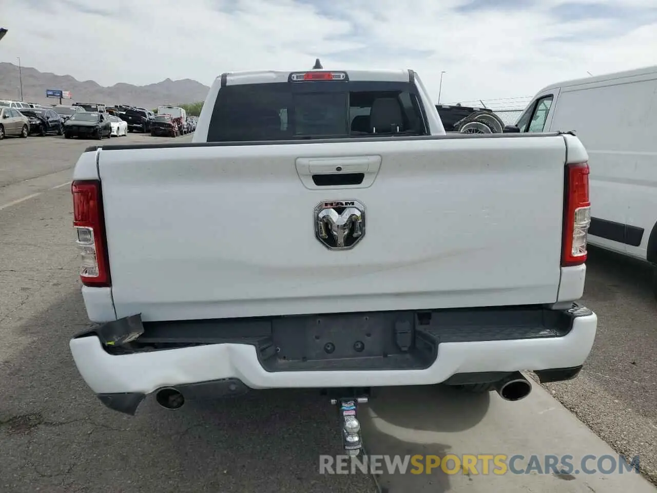 6 Photograph of a damaged car 1C6SRFFT8LN397491 RAM 1500 2020