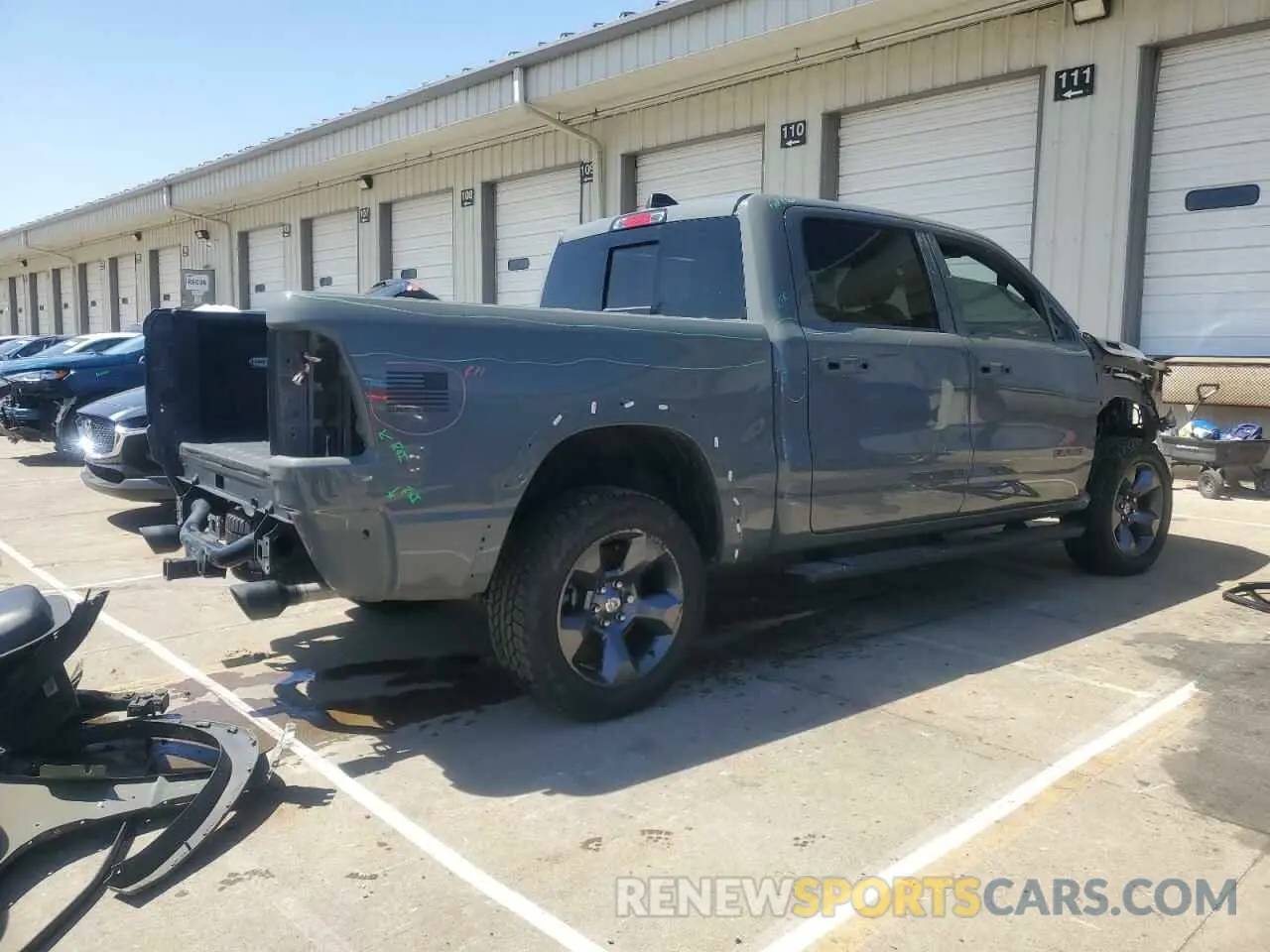 3 Photograph of a damaged car 1C6SRFFT9LN379629 RAM 1500 2020