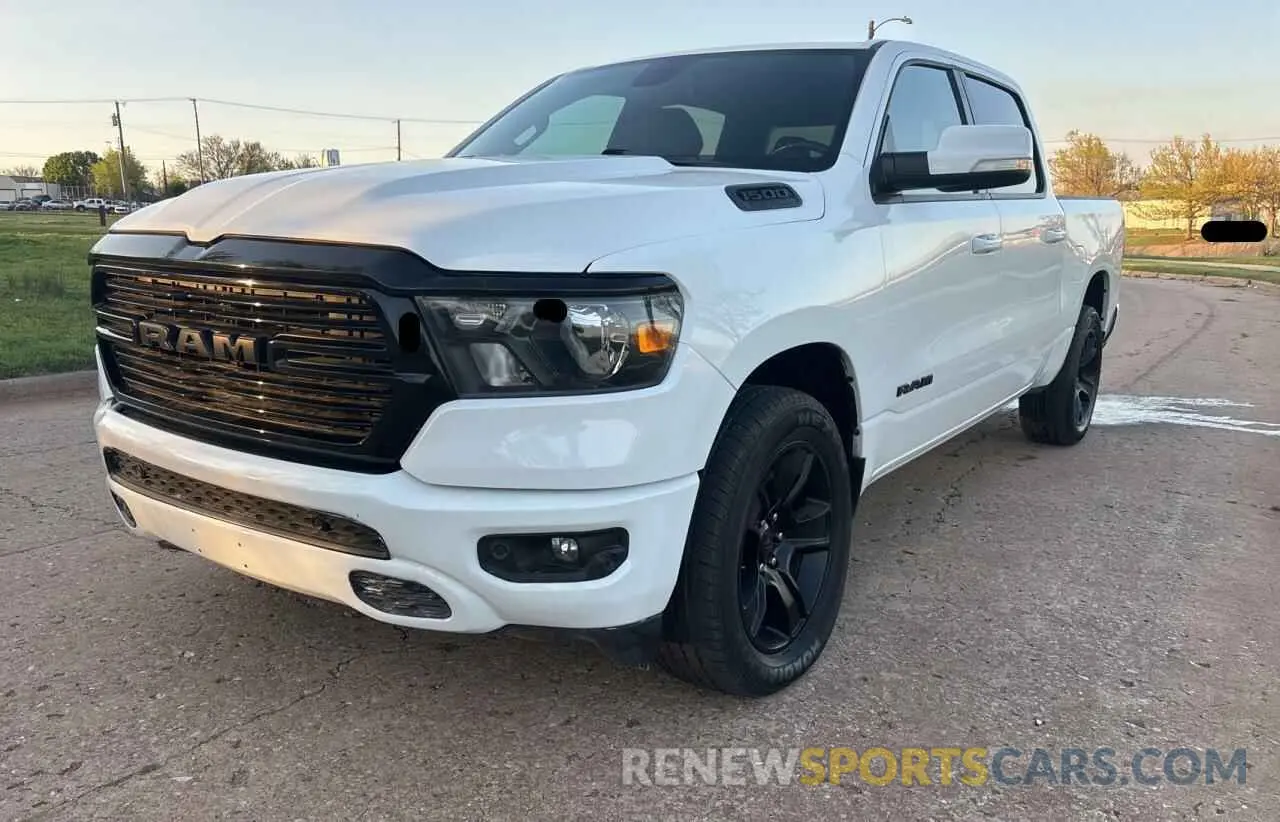 2 Photograph of a damaged car 1C6SRFFT9LN388444 RAM 1500 2020