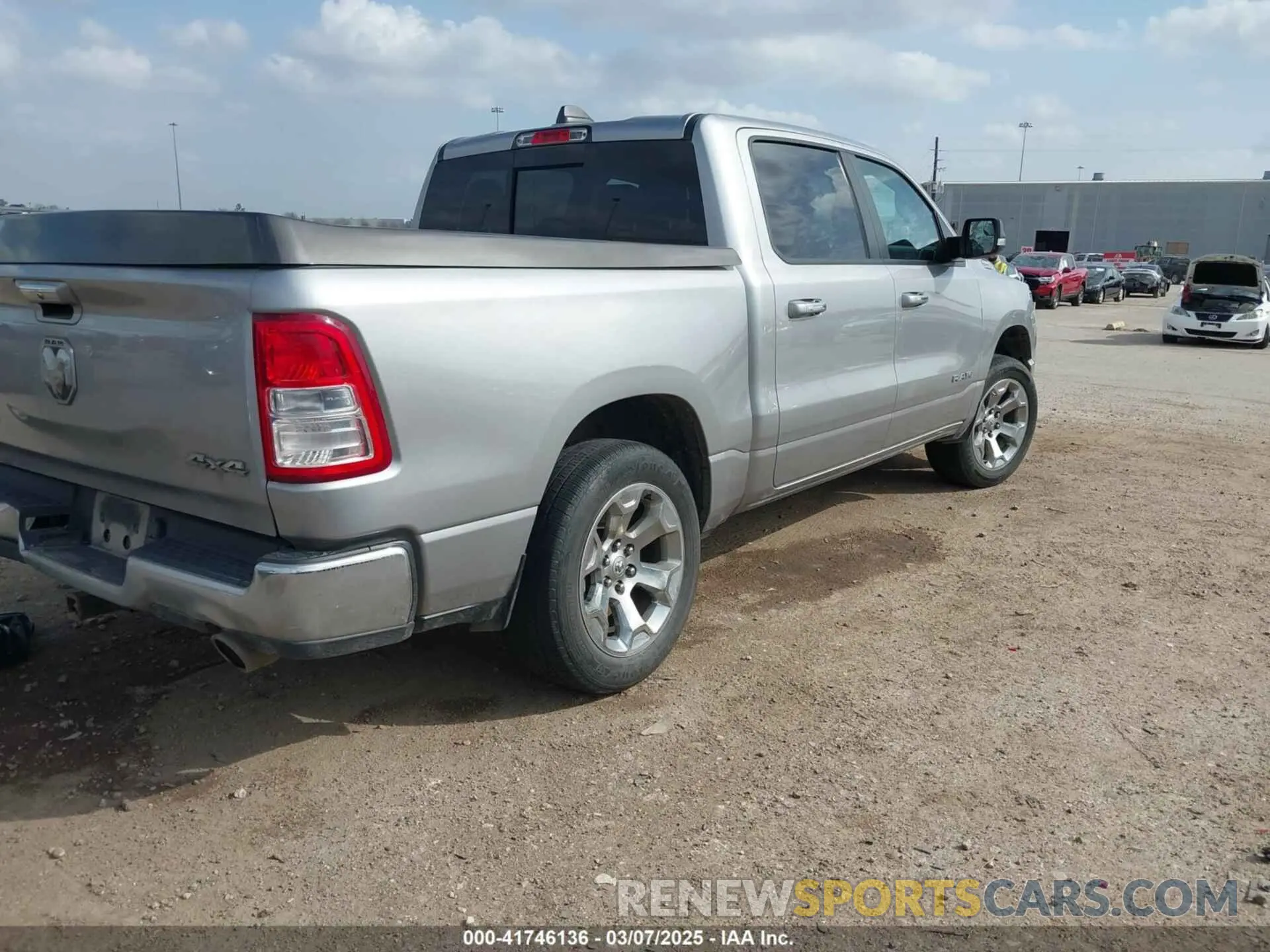 4 Photograph of a damaged car 1C6SRFFTXLN104769 RAM 1500 2020