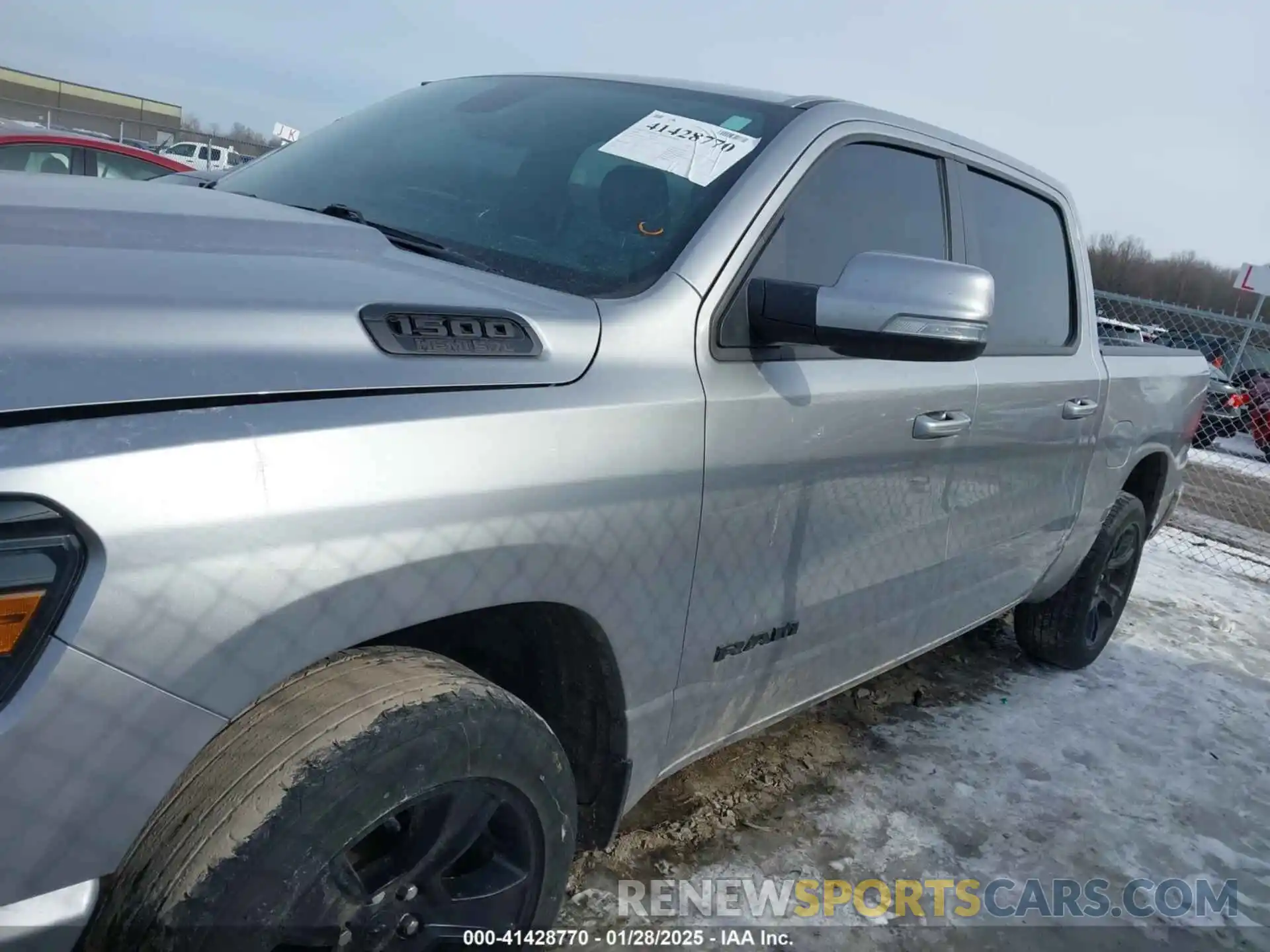 14 Photograph of a damaged car 1C6SRFFTXLN274453 RAM 1500 2020