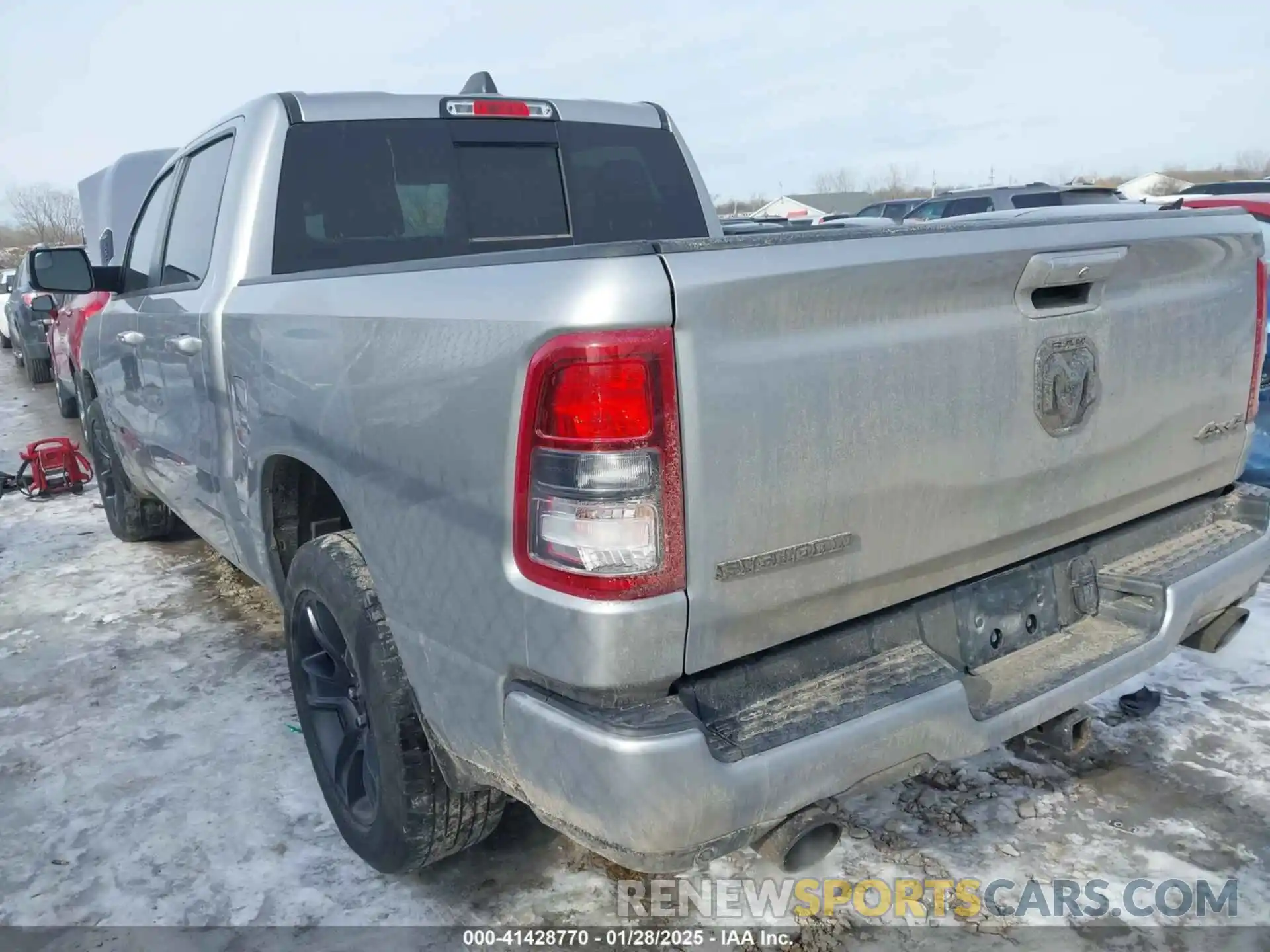 3 Photograph of a damaged car 1C6SRFFTXLN274453 RAM 1500 2020