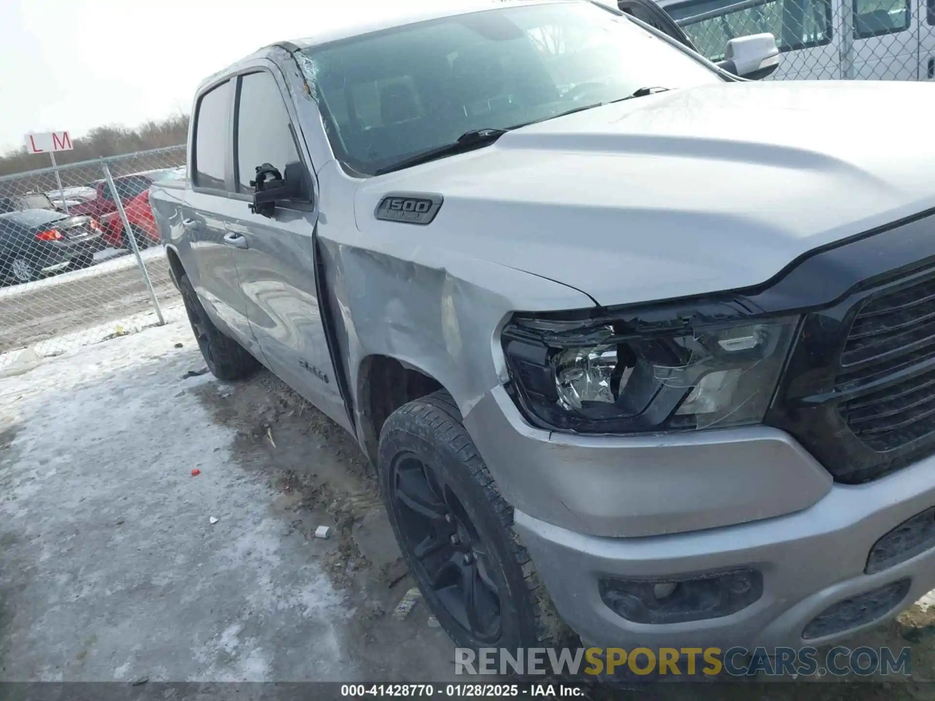 6 Photograph of a damaged car 1C6SRFFTXLN274453 RAM 1500 2020