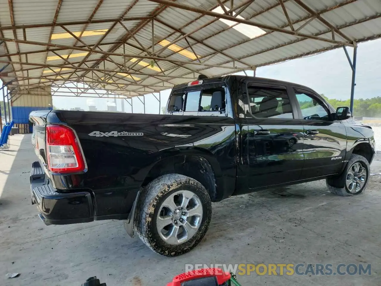 3 Photograph of a damaged car 1C6SRFFTXLN305247 RAM 1500 2020