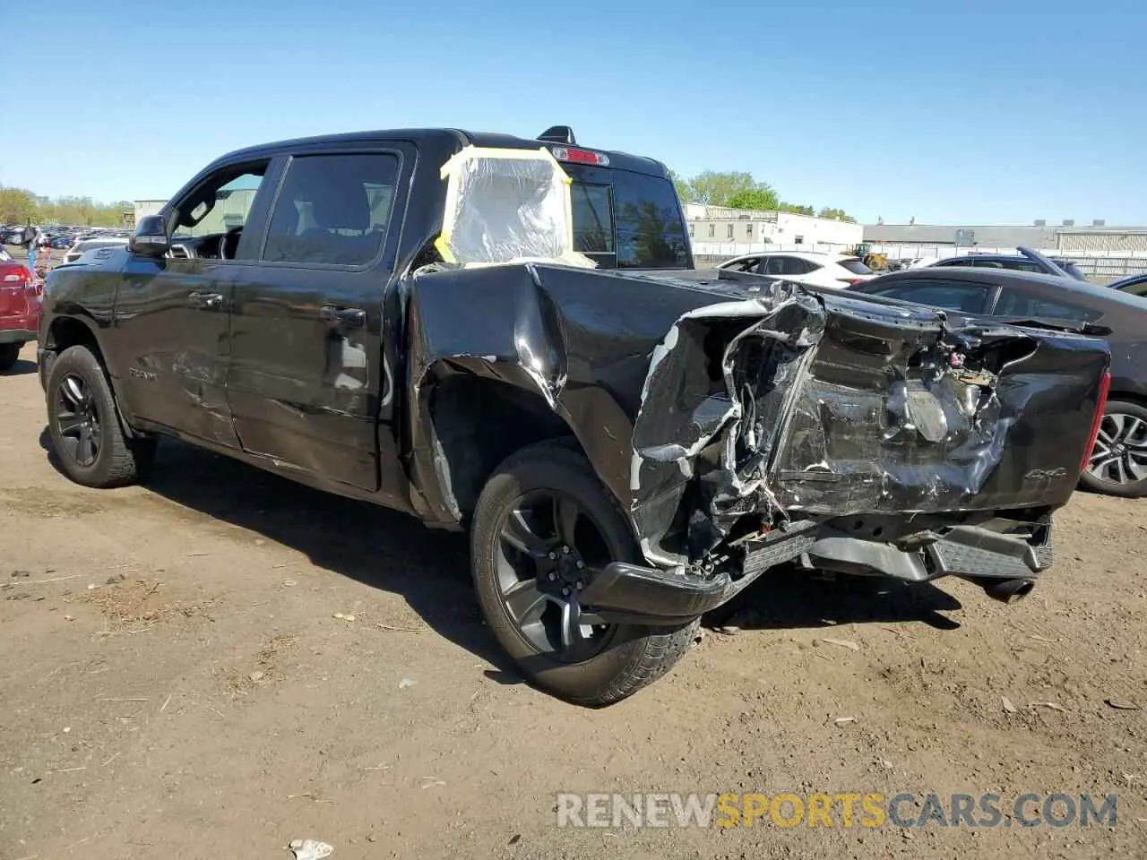 2 Photograph of a damaged car 1C6SRFFTXLN309914 RAM 1500 2020