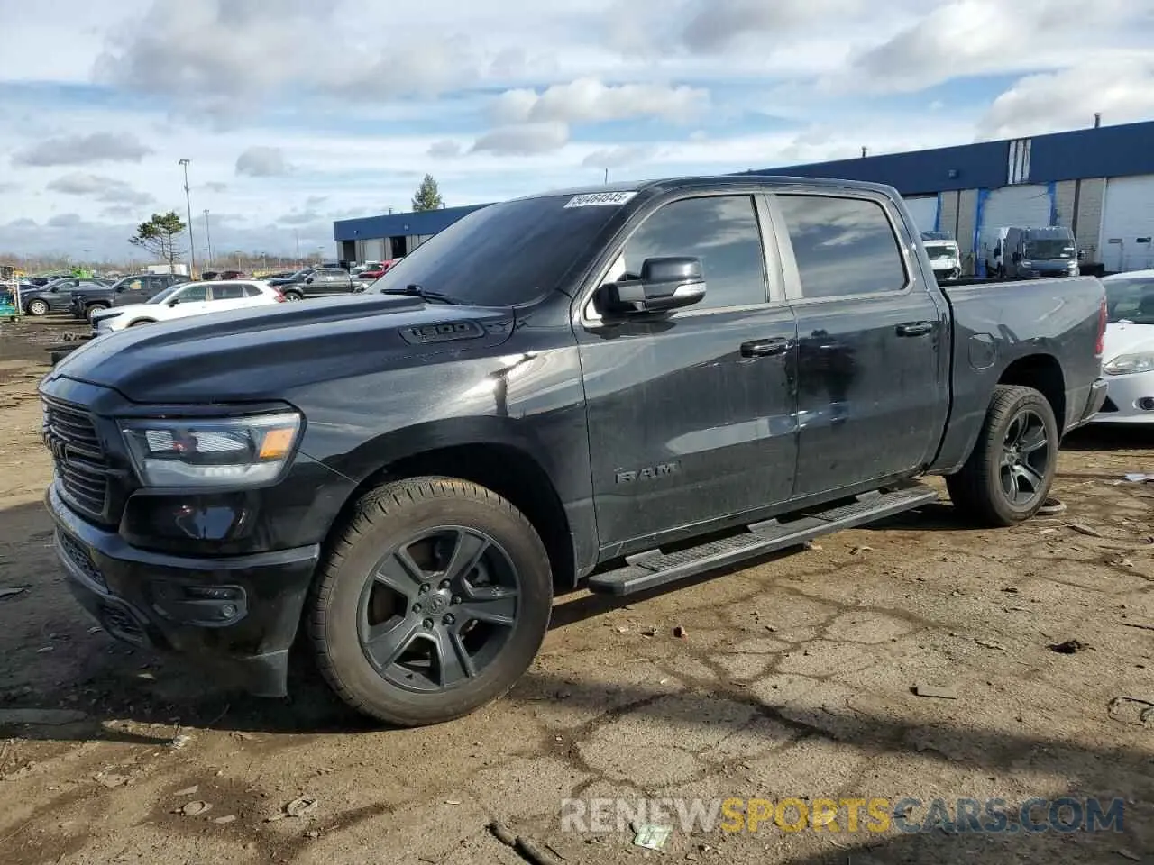 1 Photograph of a damaged car 1C6SRFFTXLN313316 RAM 1500 2020