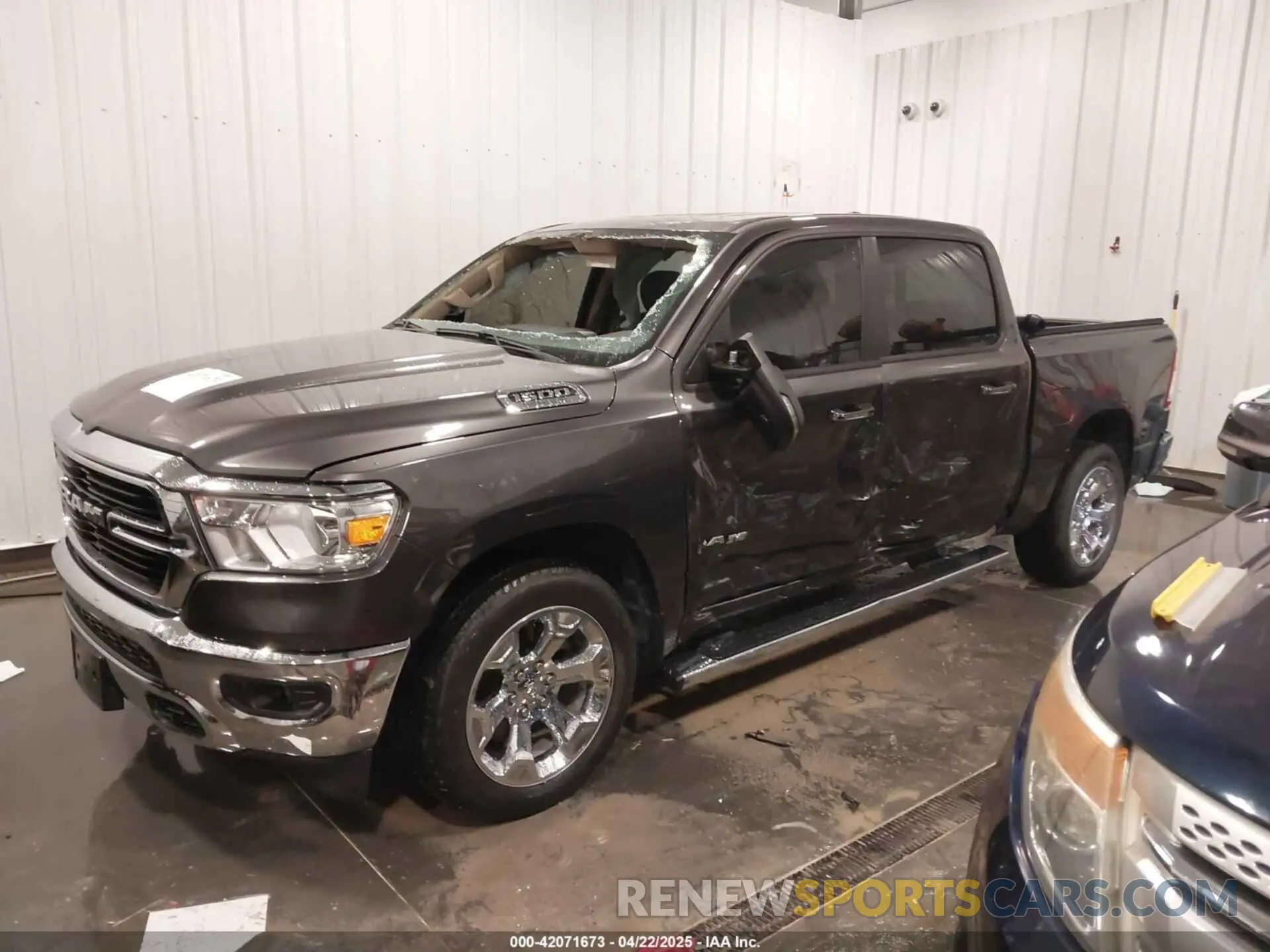 2 Photograph of a damaged car 1C6SRFFTXLN359454 RAM 1500 2020