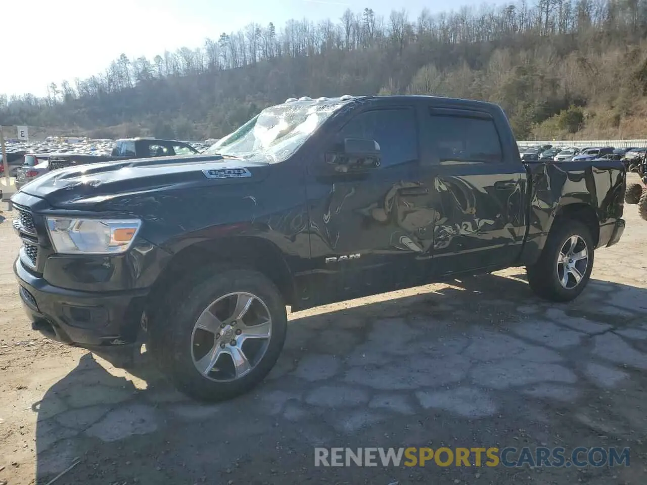 1 Photograph of a damaged car 1C6SRFGT1LN117327 RAM 1500 2020