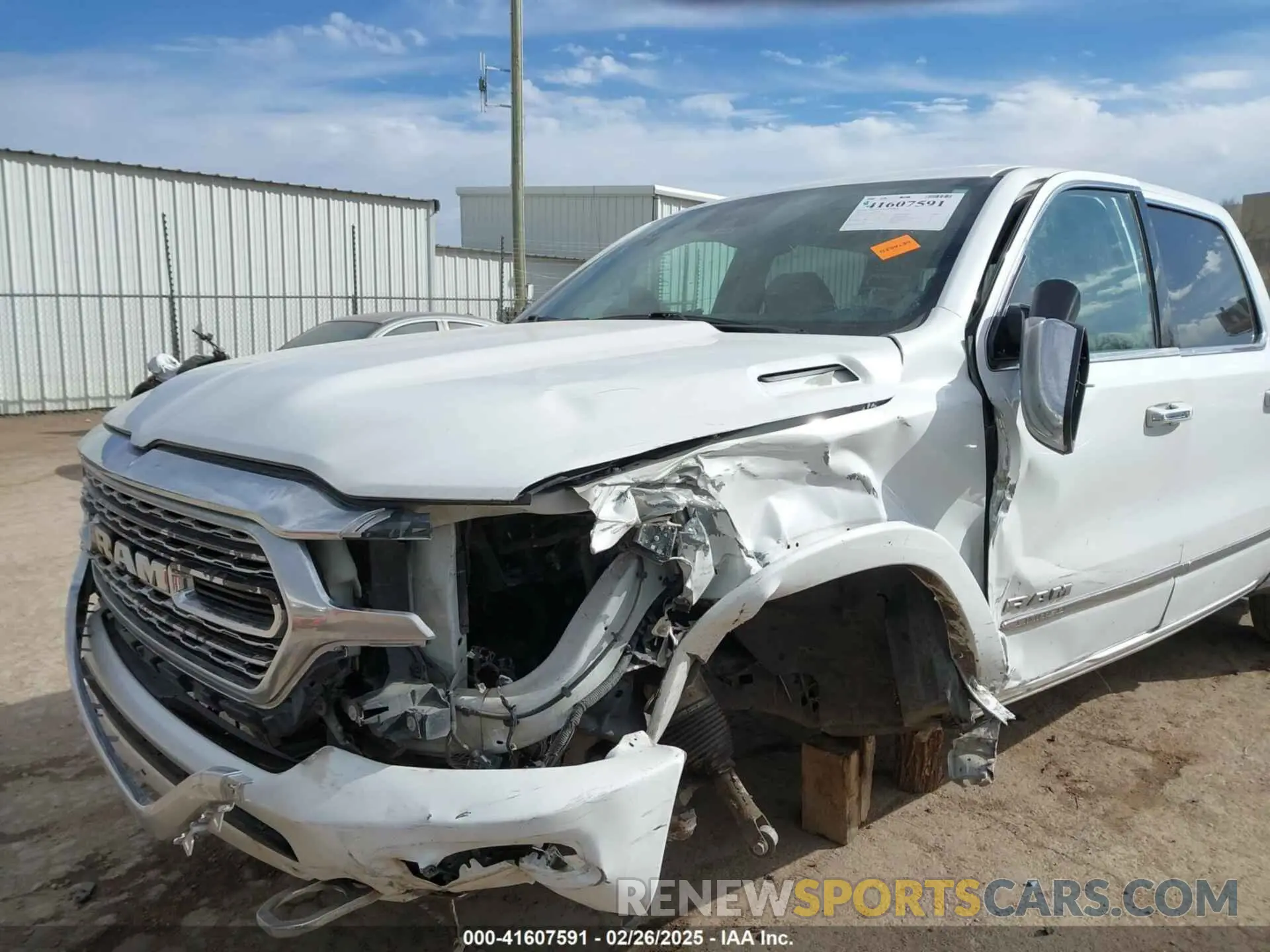 6 Photograph of a damaged car 1C6SRFHT0LN223265 RAM 1500 2020