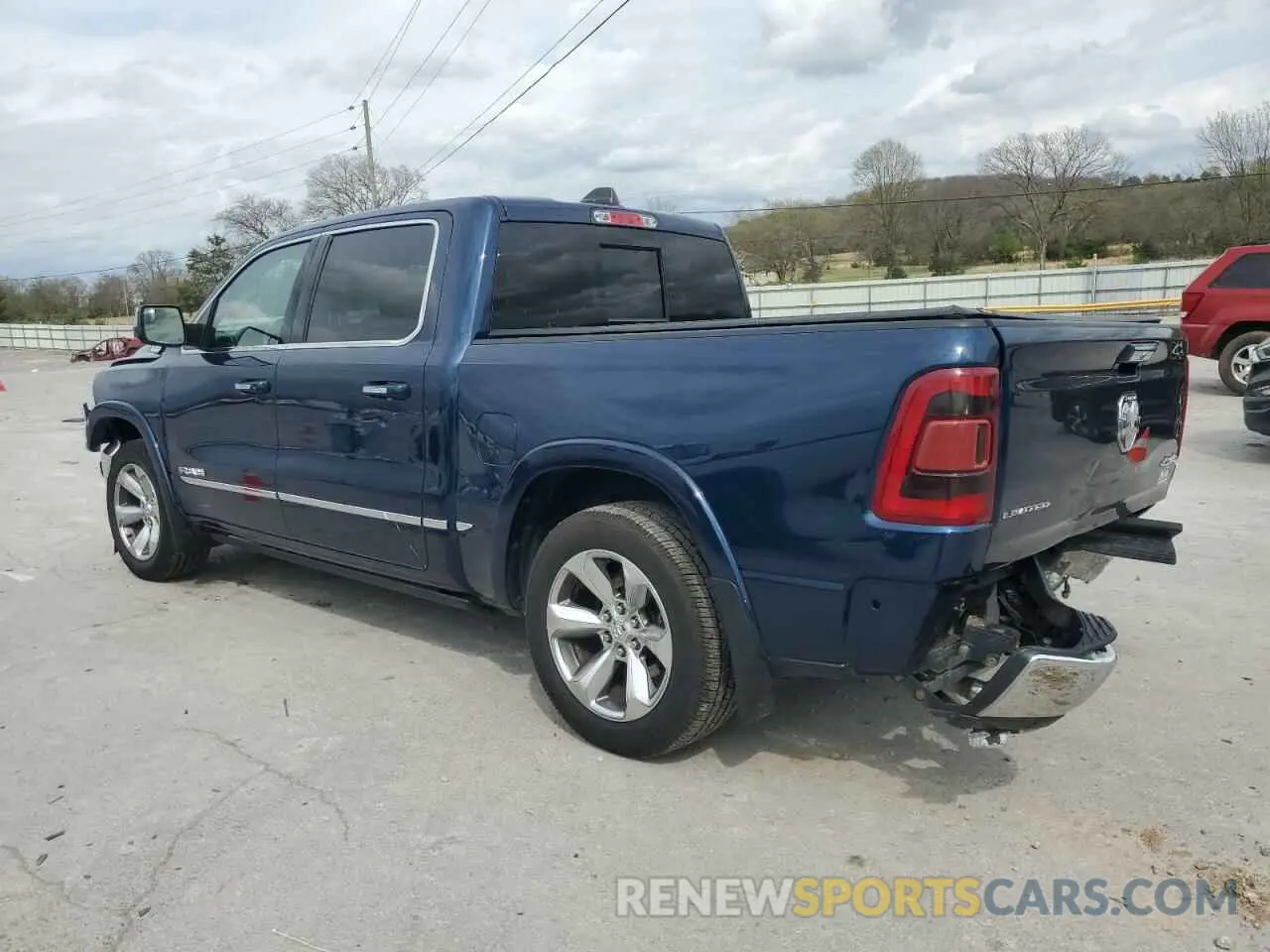 2 Photograph of a damaged car 1C6SRFHT0LN314794 RAM 1500 2020