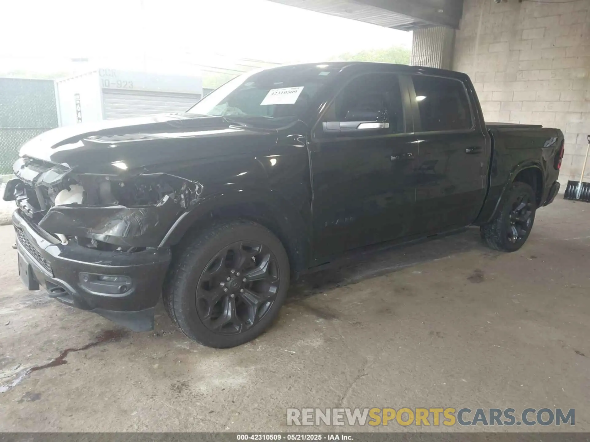 2 Photograph of a damaged car 1C6SRFHT2LN147306 RAM 1500 2020