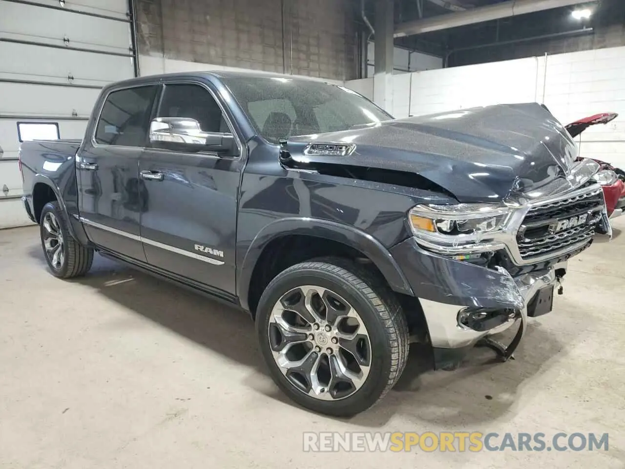 4 Photograph of a damaged car 1C6SRFHT2LN288344 RAM 1500 2020
