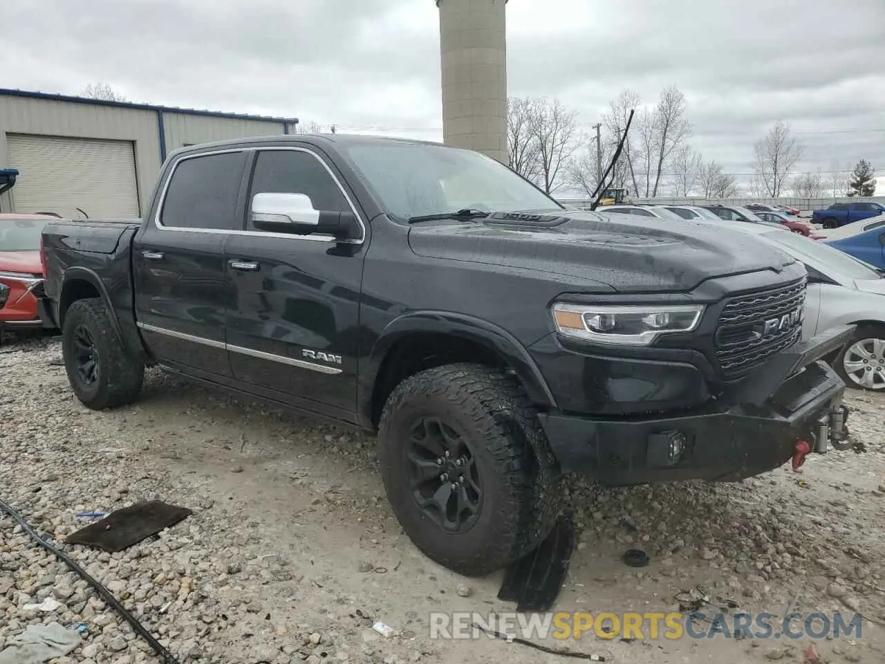 4 Photograph of a damaged car 1C6SRFHT4LN284084 RAM 1500 2020
