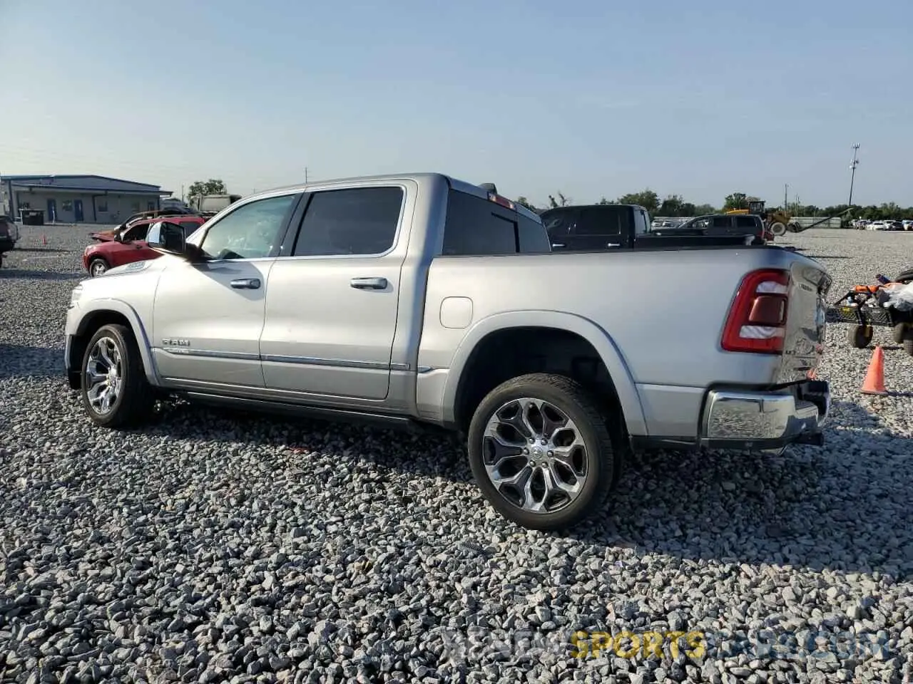 2 Photograph of a damaged car 1C6SRFHT4LN417670 RAM 1500 2020