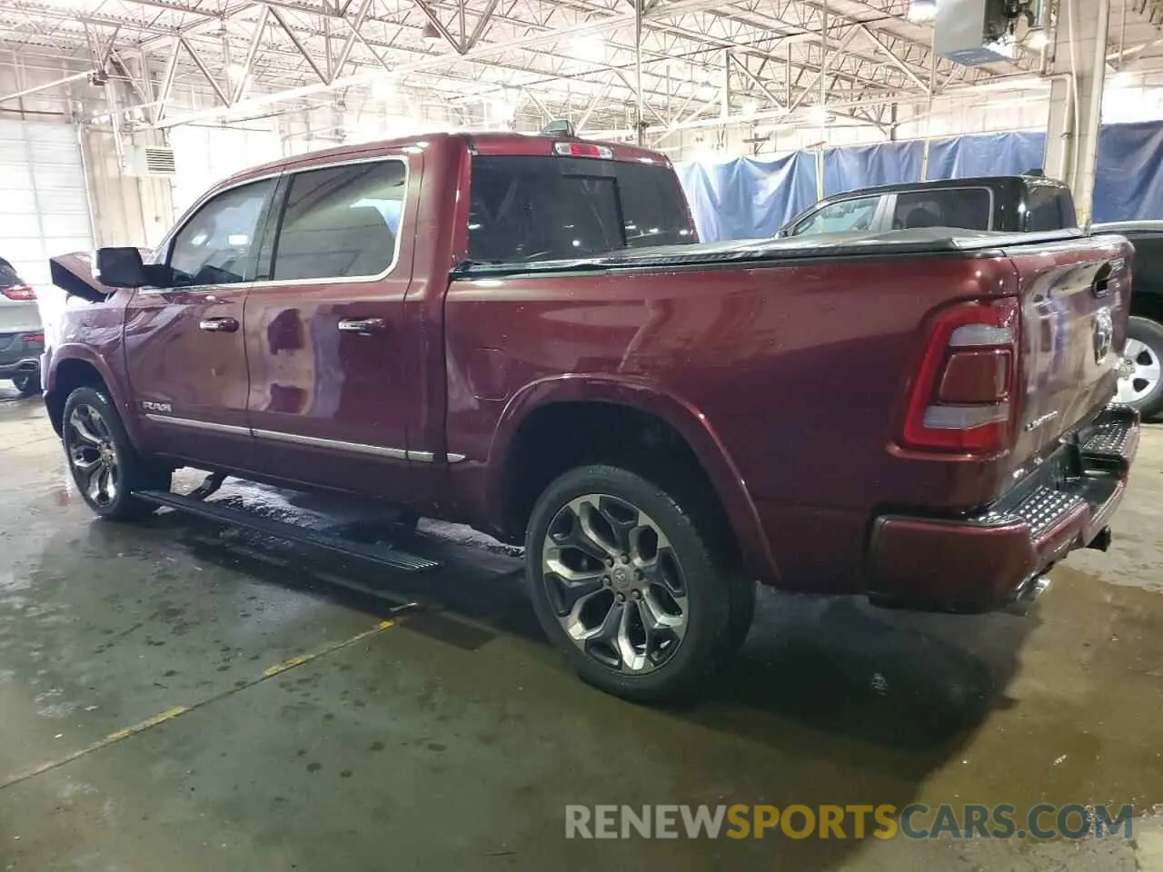 2 Photograph of a damaged car 1C6SRFHT5LN136266 RAM 1500 2020