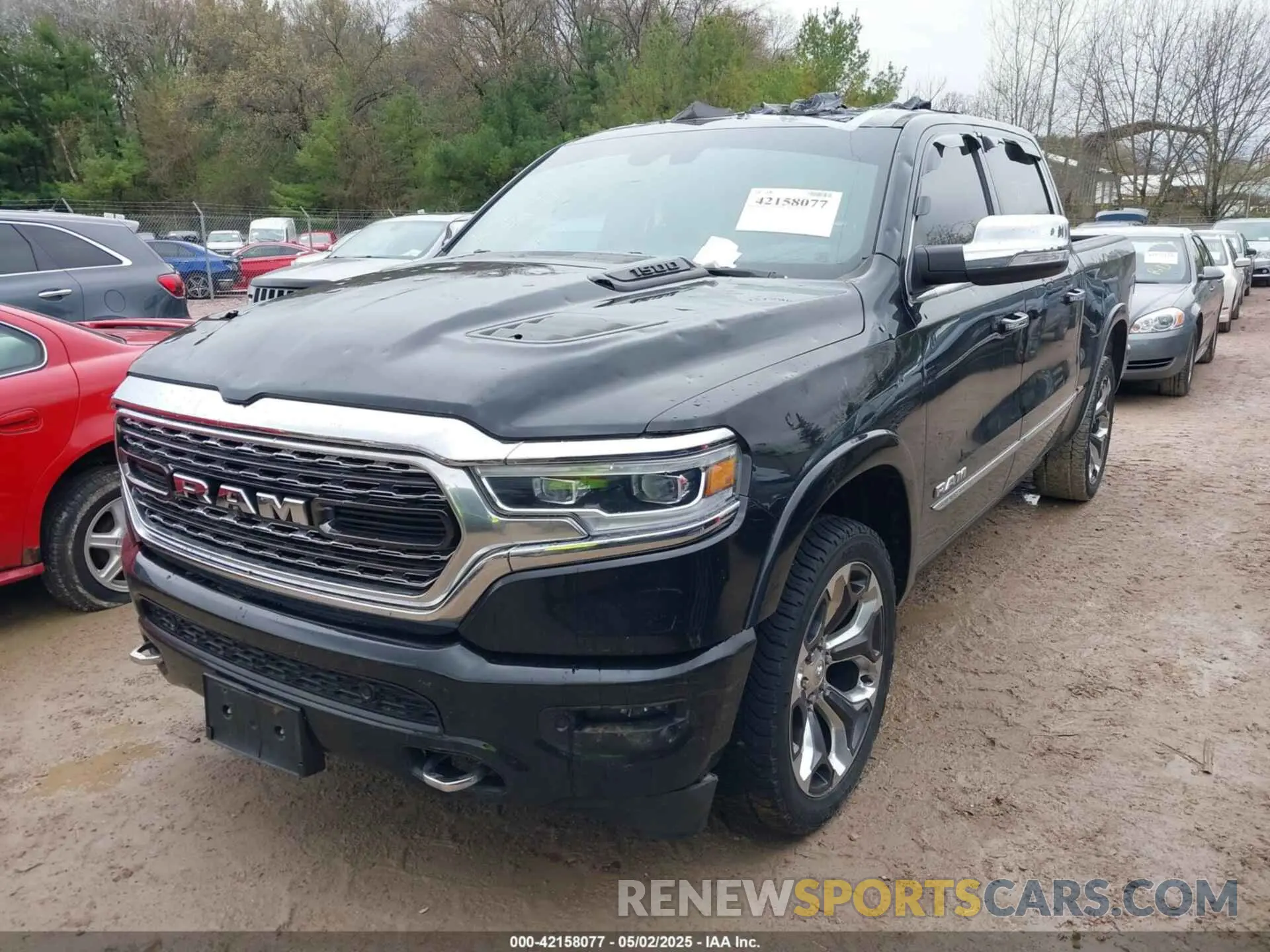 2 Photograph of a damaged car 1C6SRFHT5LN341876 RAM 1500 2020