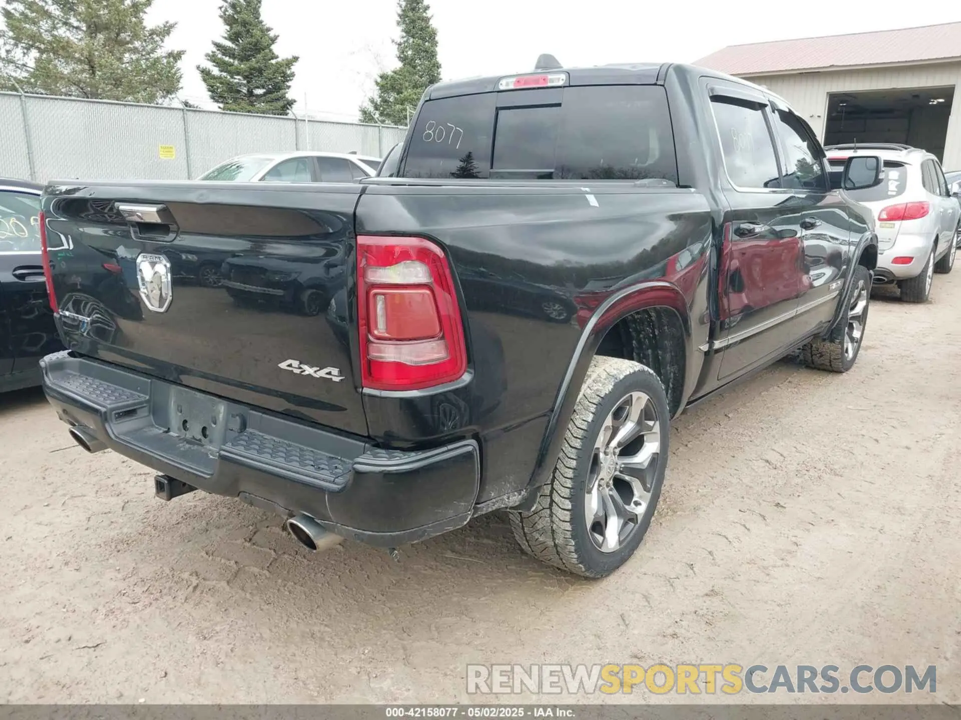4 Photograph of a damaged car 1C6SRFHT5LN341876 RAM 1500 2020