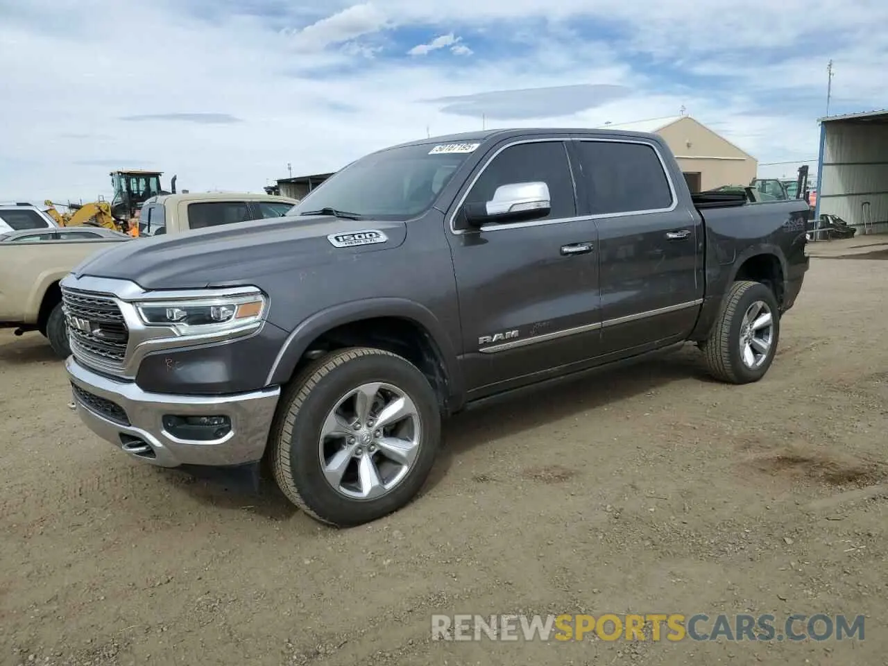 1 Photograph of a damaged car 1C6SRFHT7LN259275 RAM 1500 2020