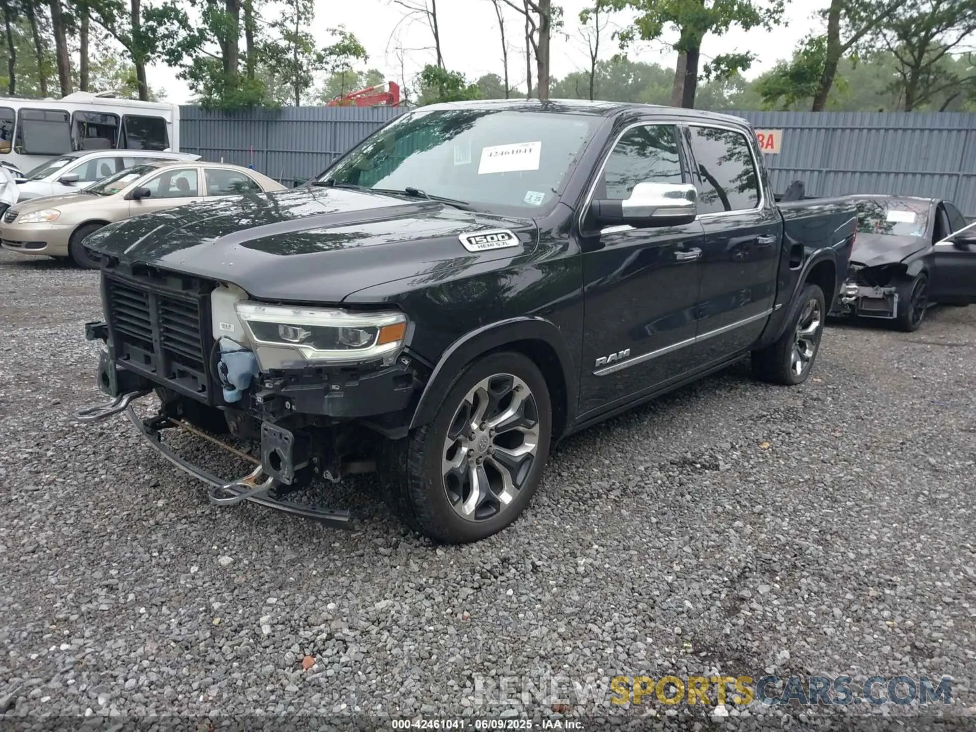 2 Photograph of a damaged car 1C6SRFHT7LN344388 RAM 1500 2020