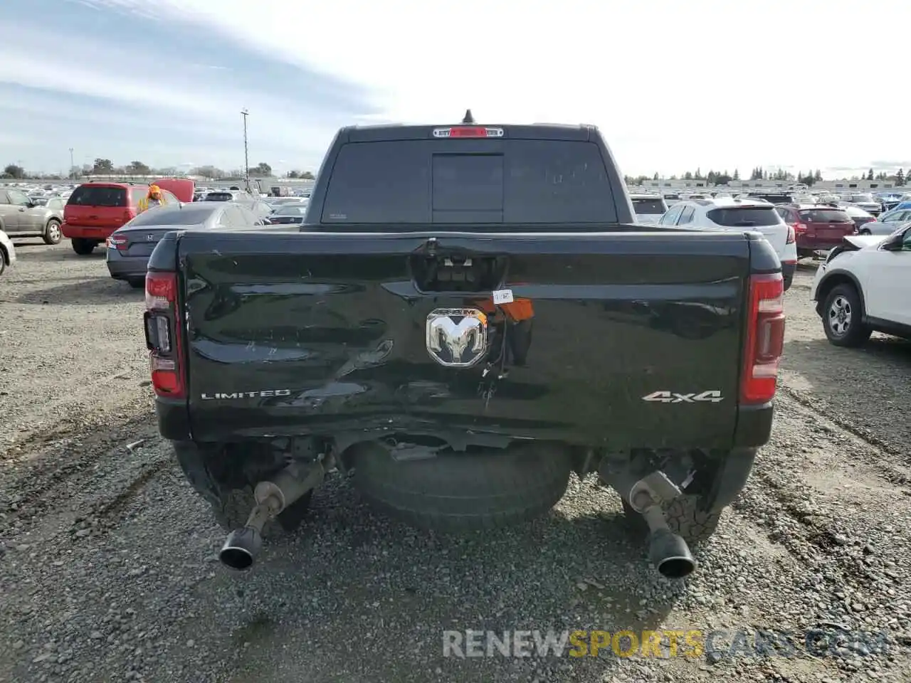 6 Photograph of a damaged car 1C6SRFHT7LN345976 RAM 1500 2020