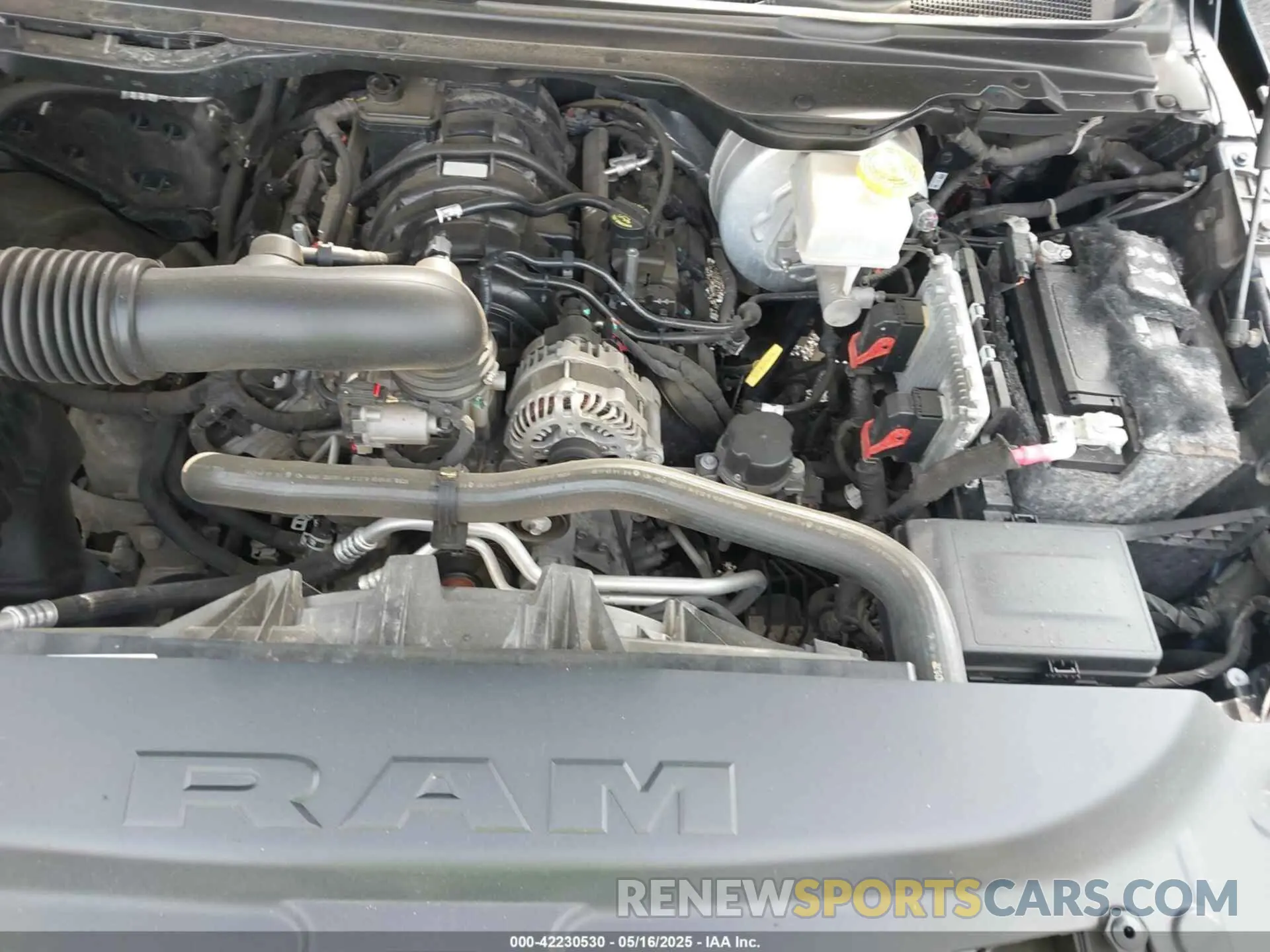 10 Photograph of a damaged car 1C6SRFHT9LN343856 RAM 1500 2020